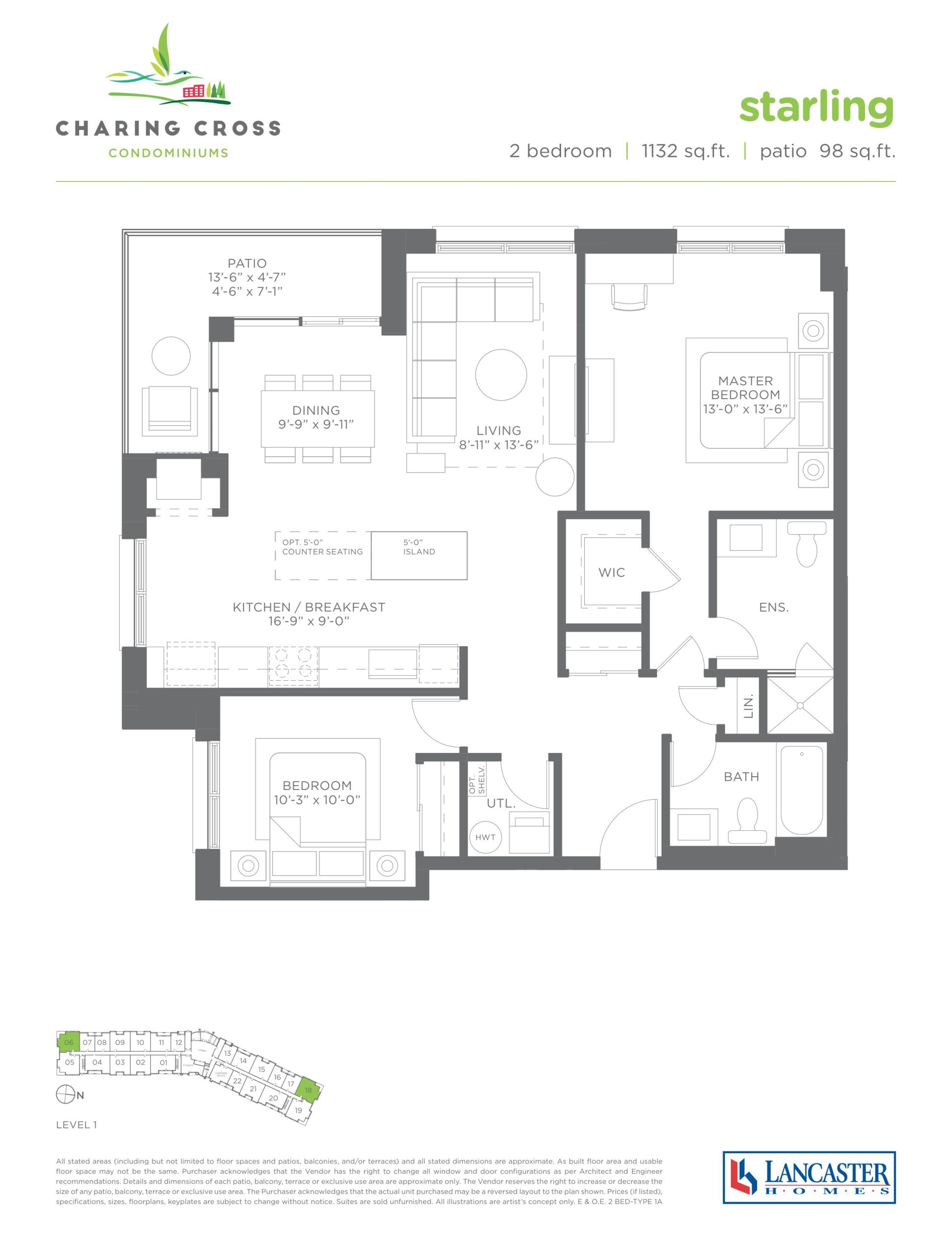 Starling floor plan