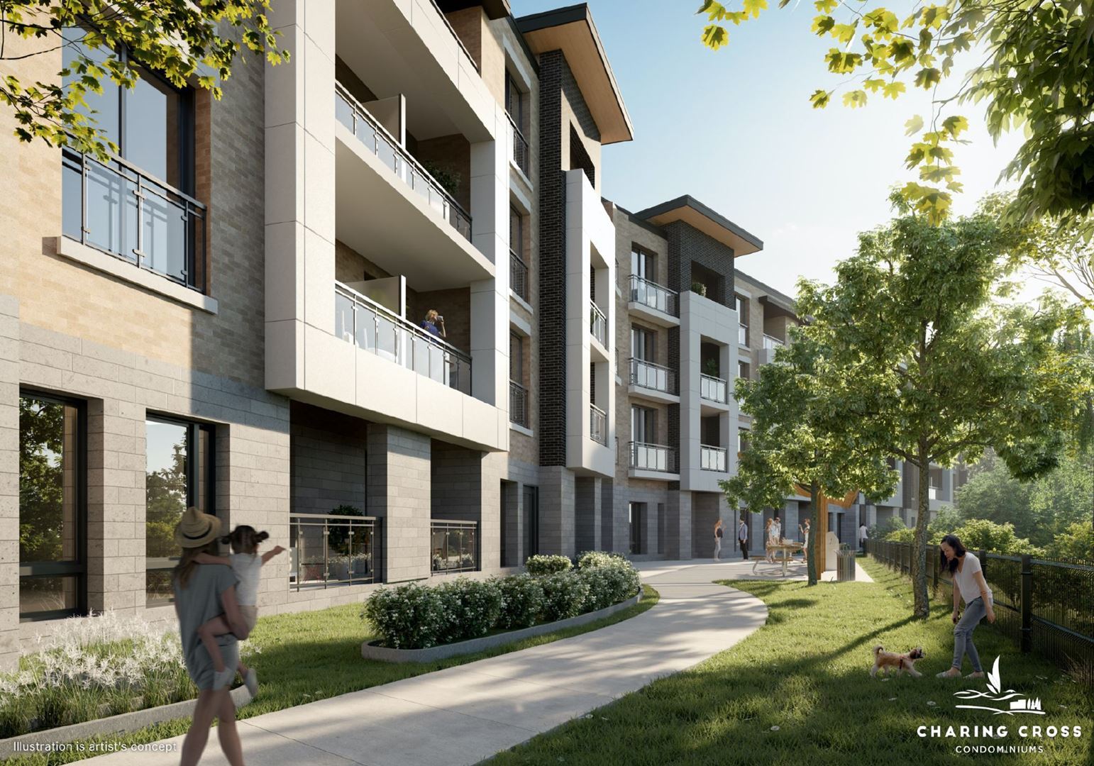 Charing Cross in Oshawa — rendering 4