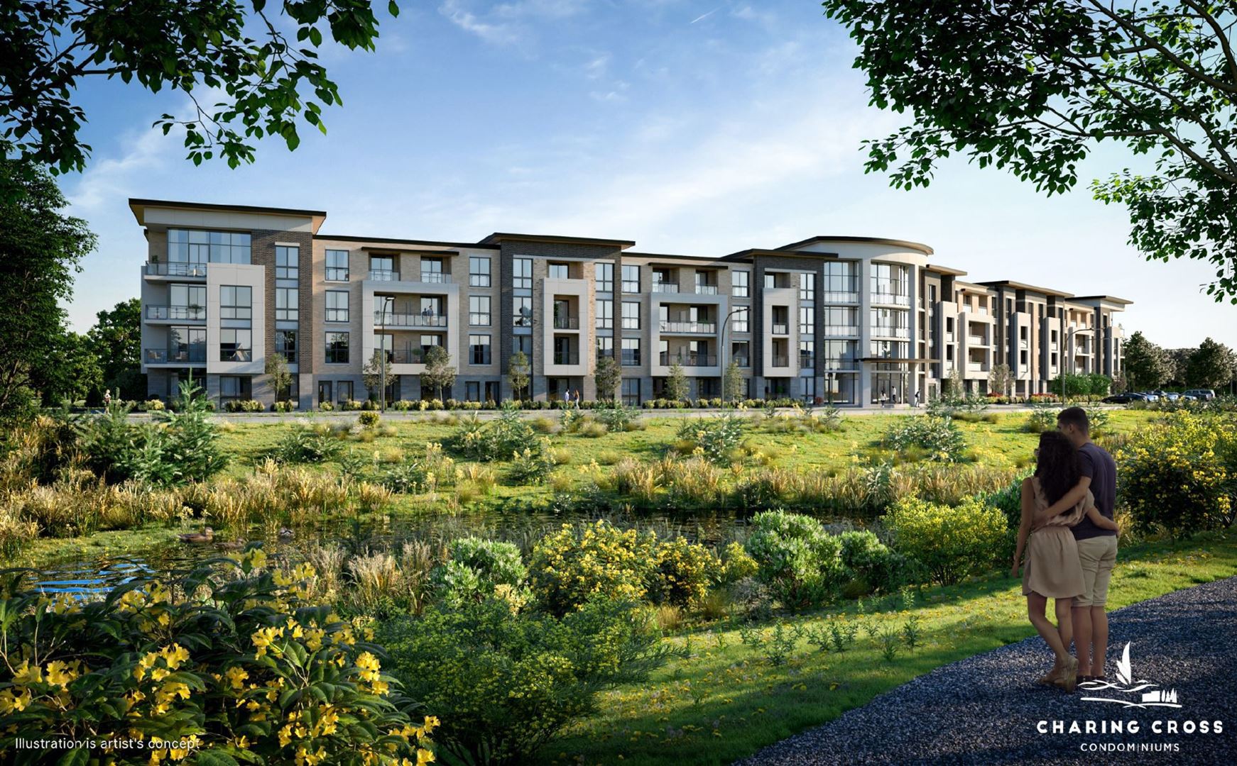 Charing Cross in Oshawa — rendering 3