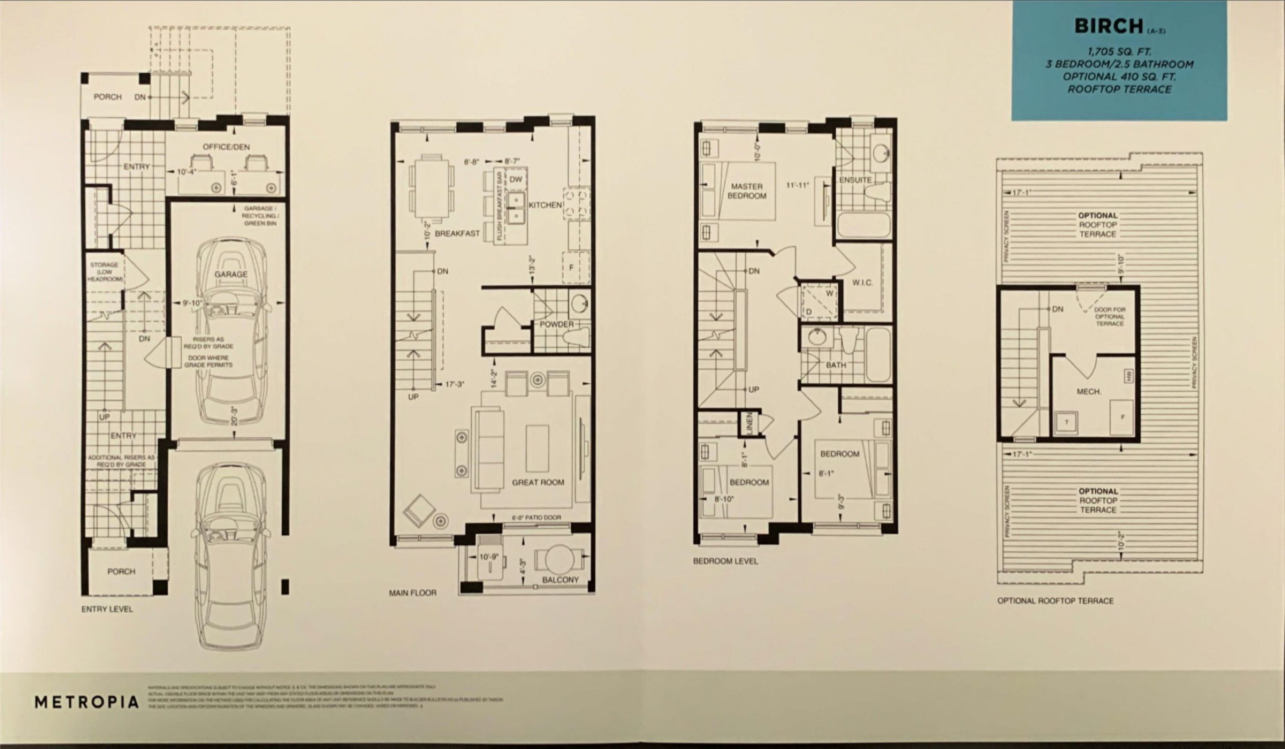 Birch floor plan