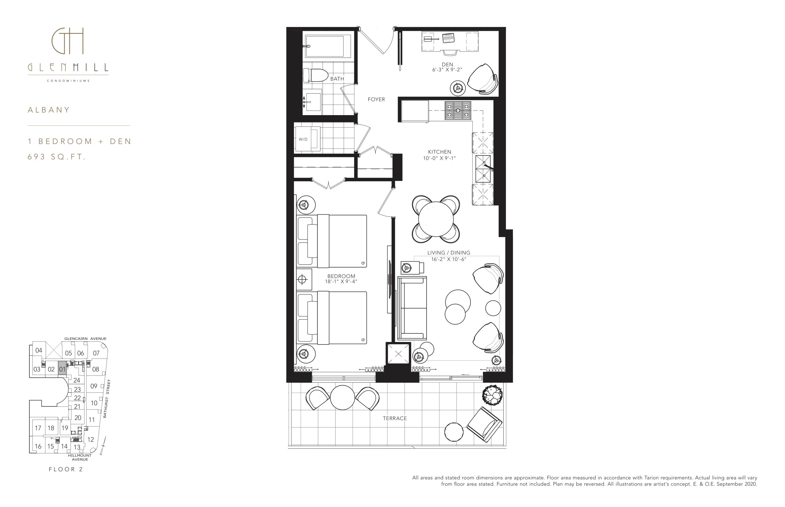 Albany floor plan