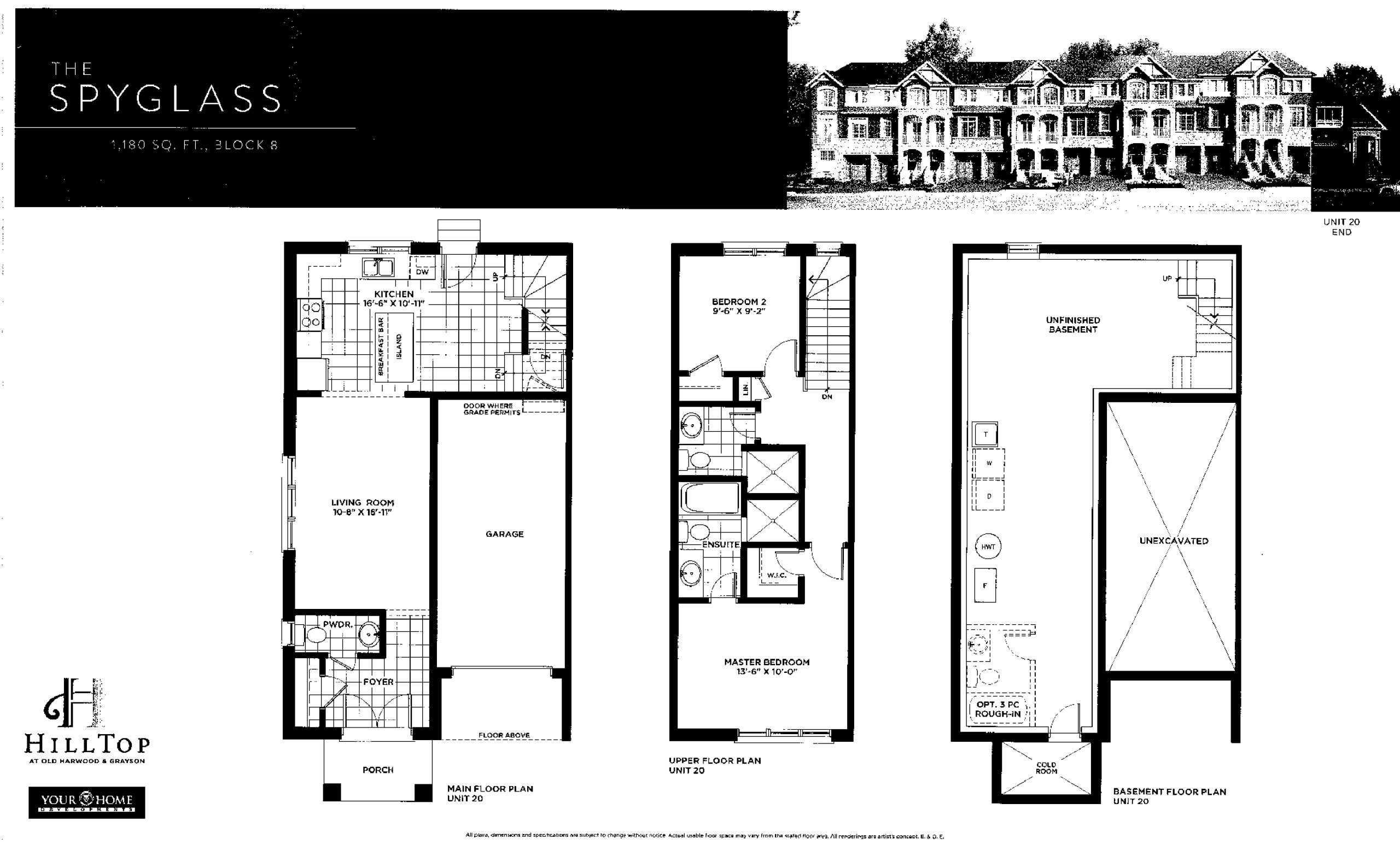 The Skyglass floor plan
