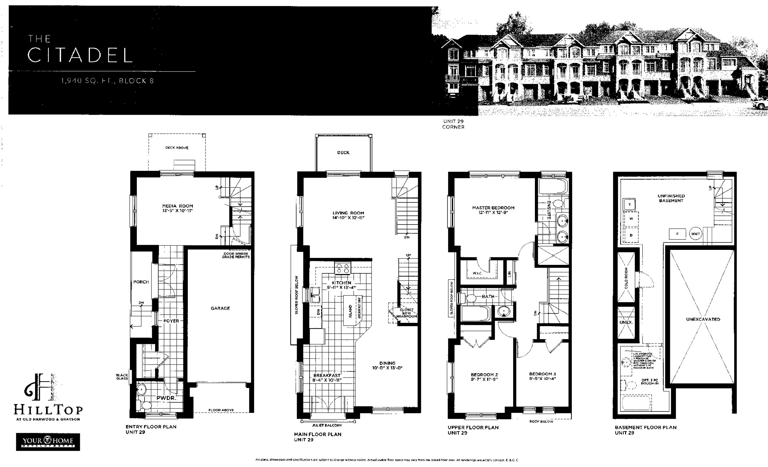 The Citadel floor plan