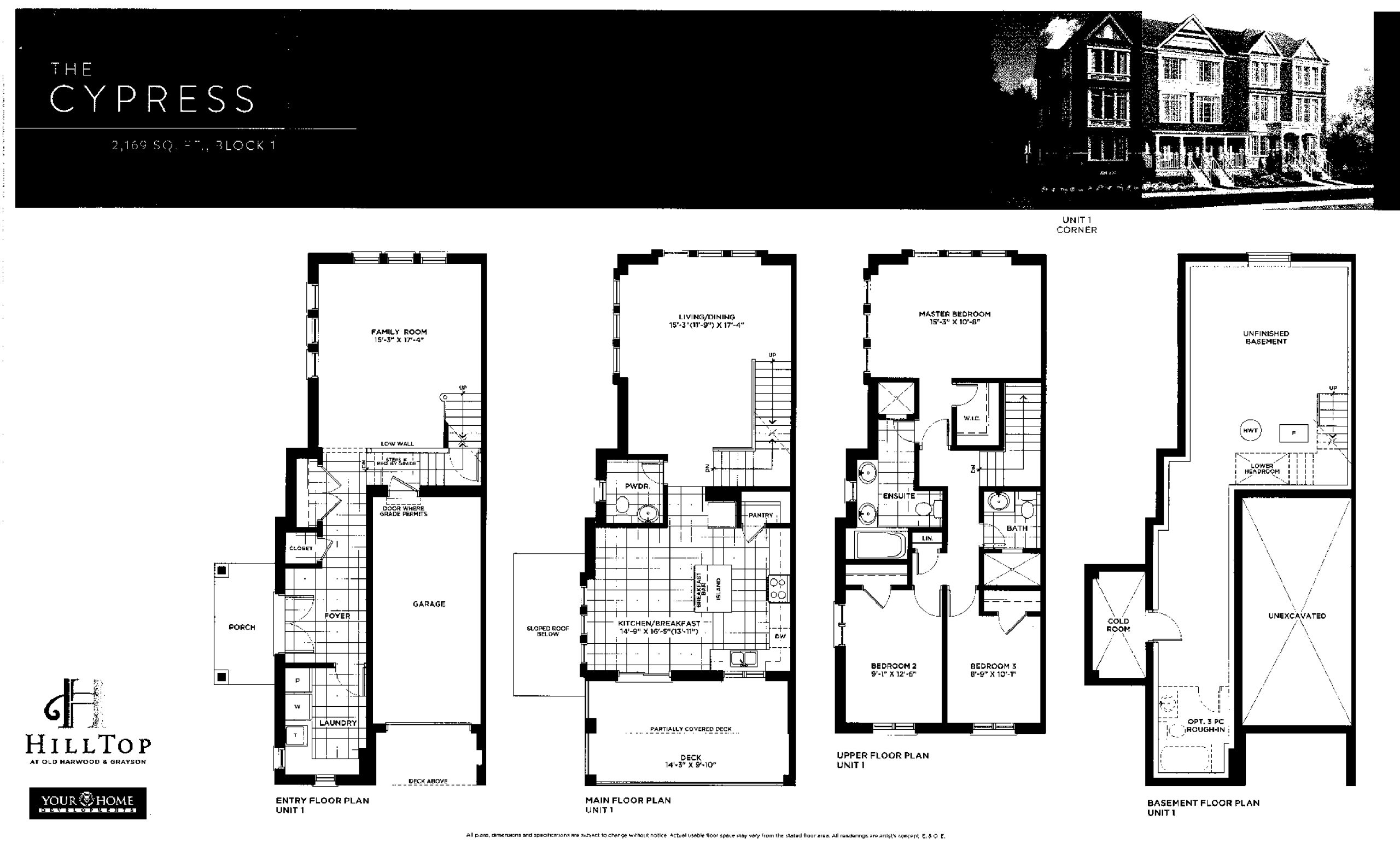 The Cypress floor plan