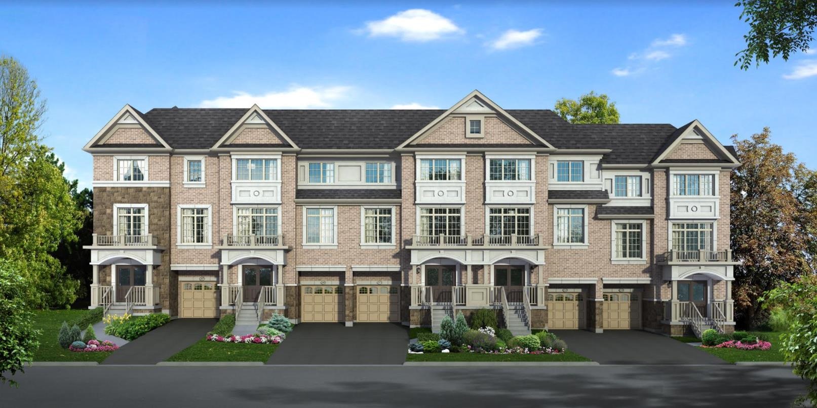 Hilltop Towns at Old Harwood & Grayson in Ajax — rendering 6
