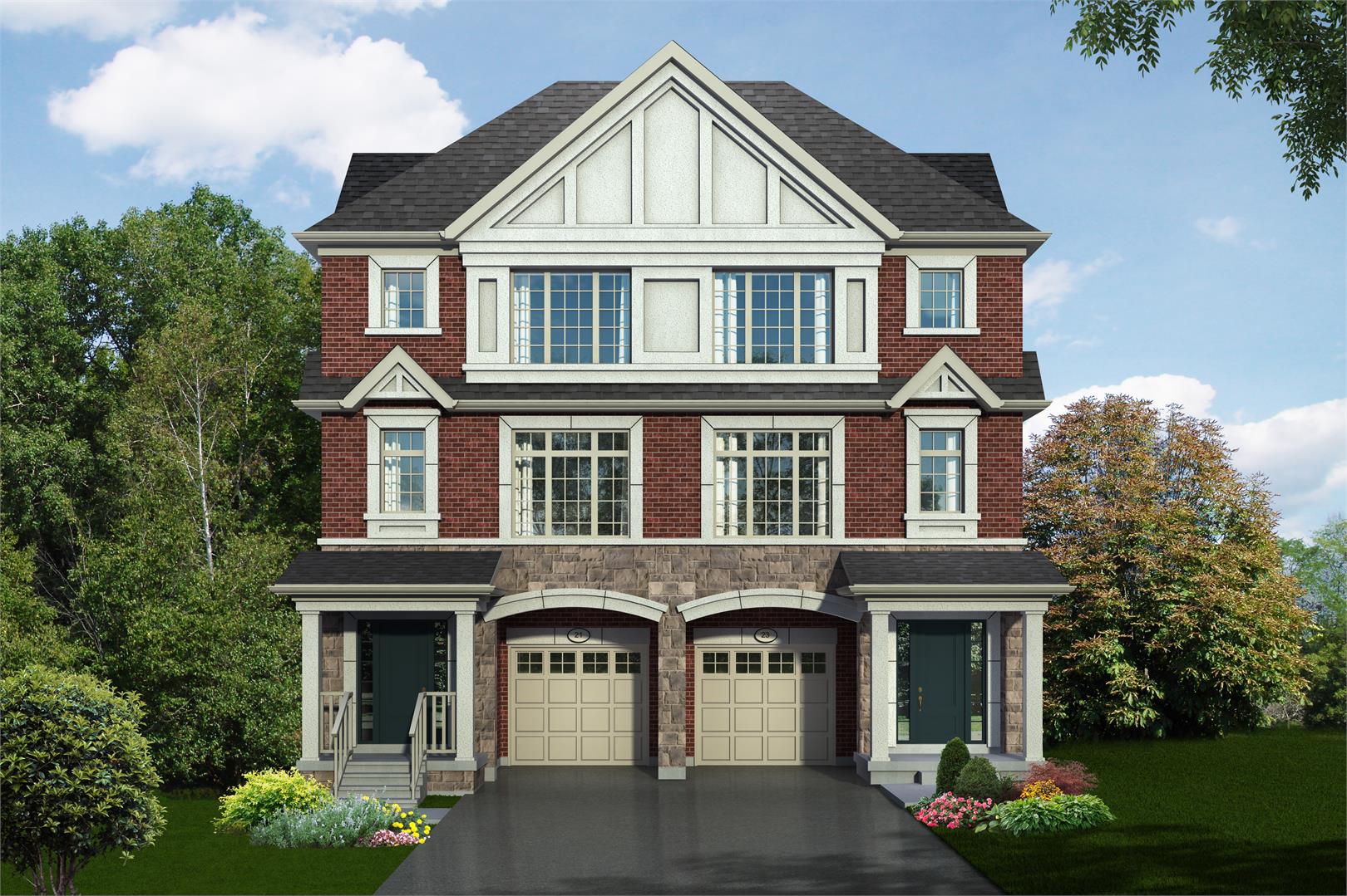 Hilltop Towns at Old Harwood & Grayson — Ajax