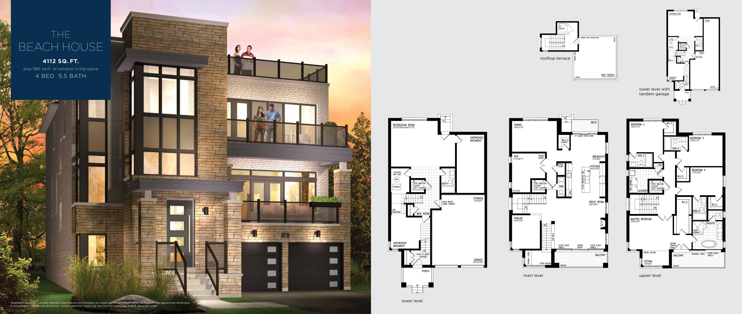 The Beach House floor plan