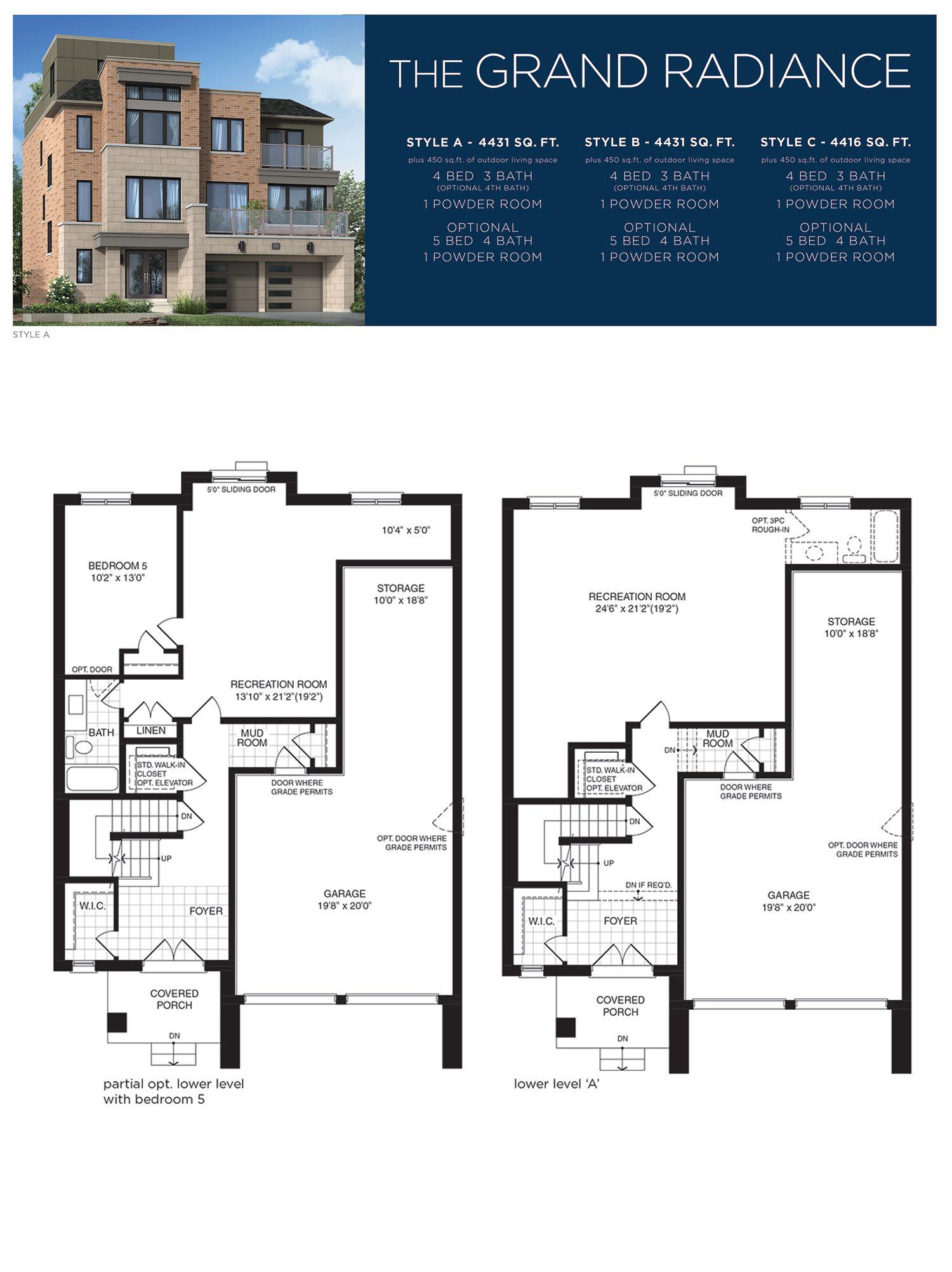 The Grand Radiance floor plan