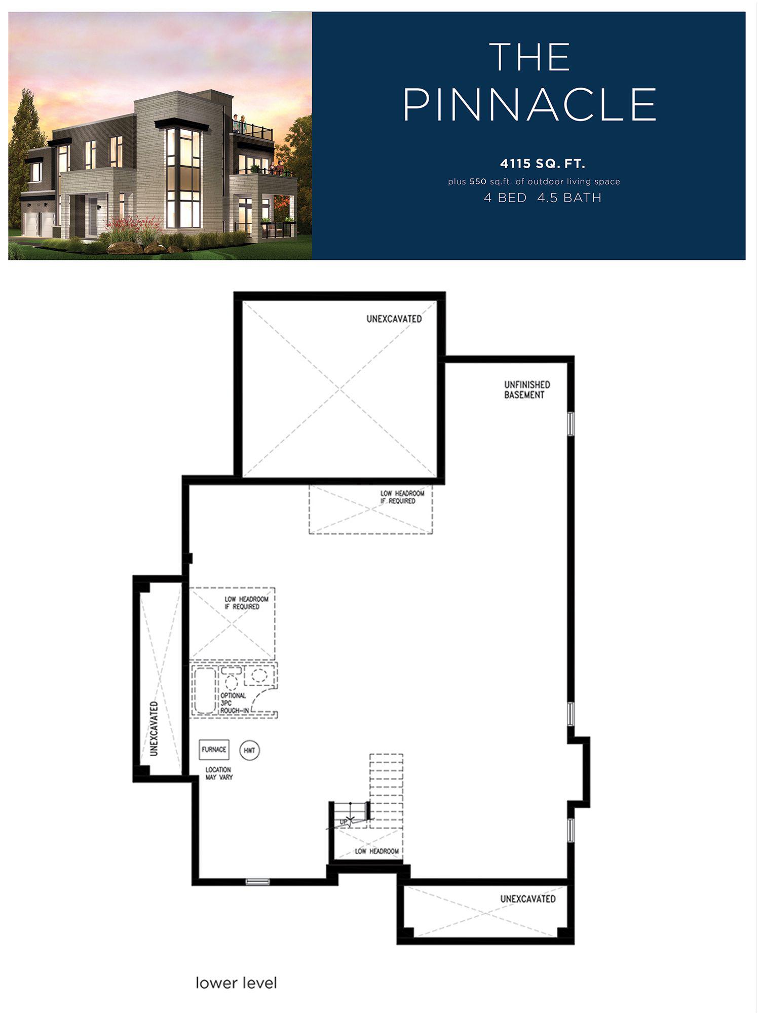 The Pinnacle floor plan
