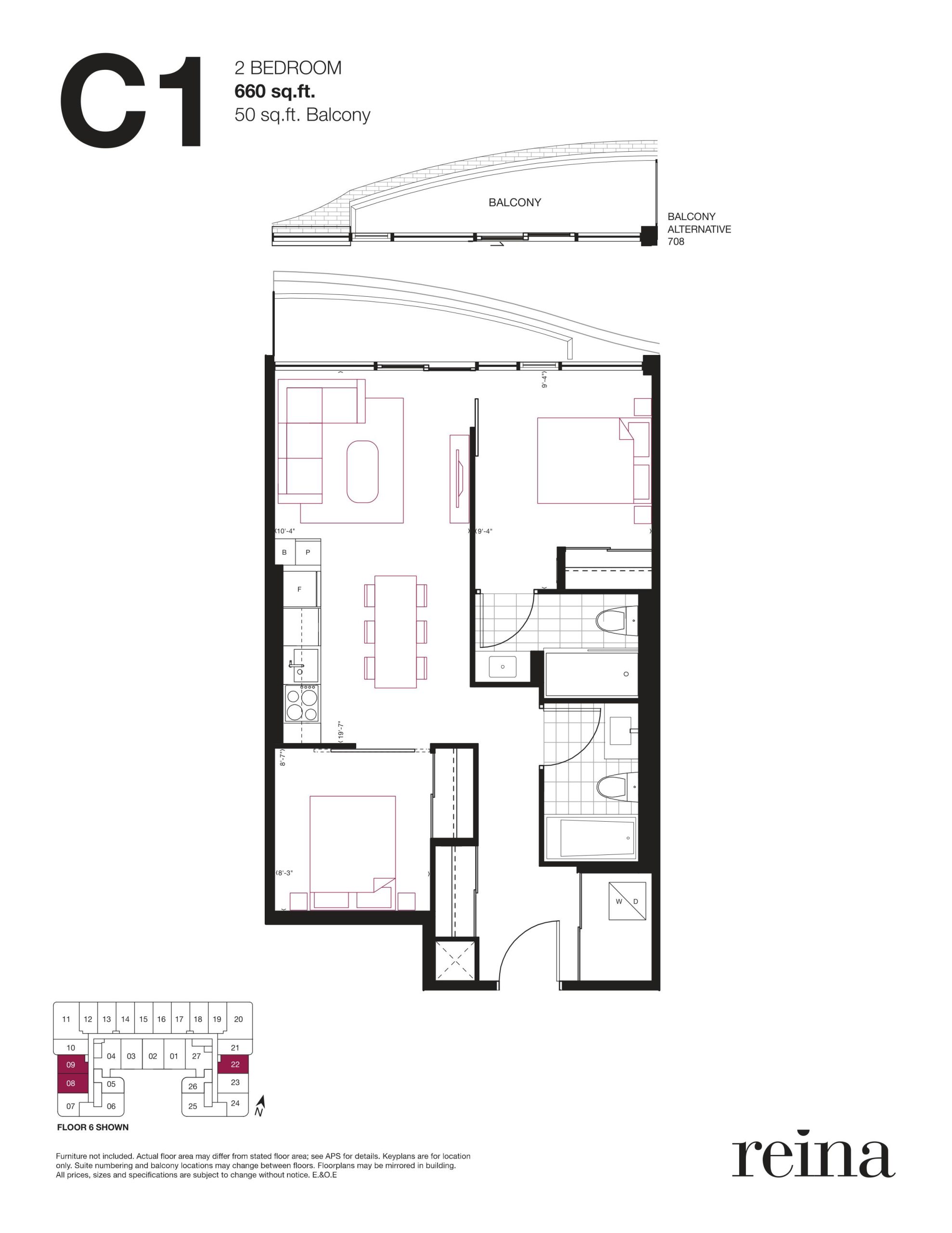 C1 floor plan