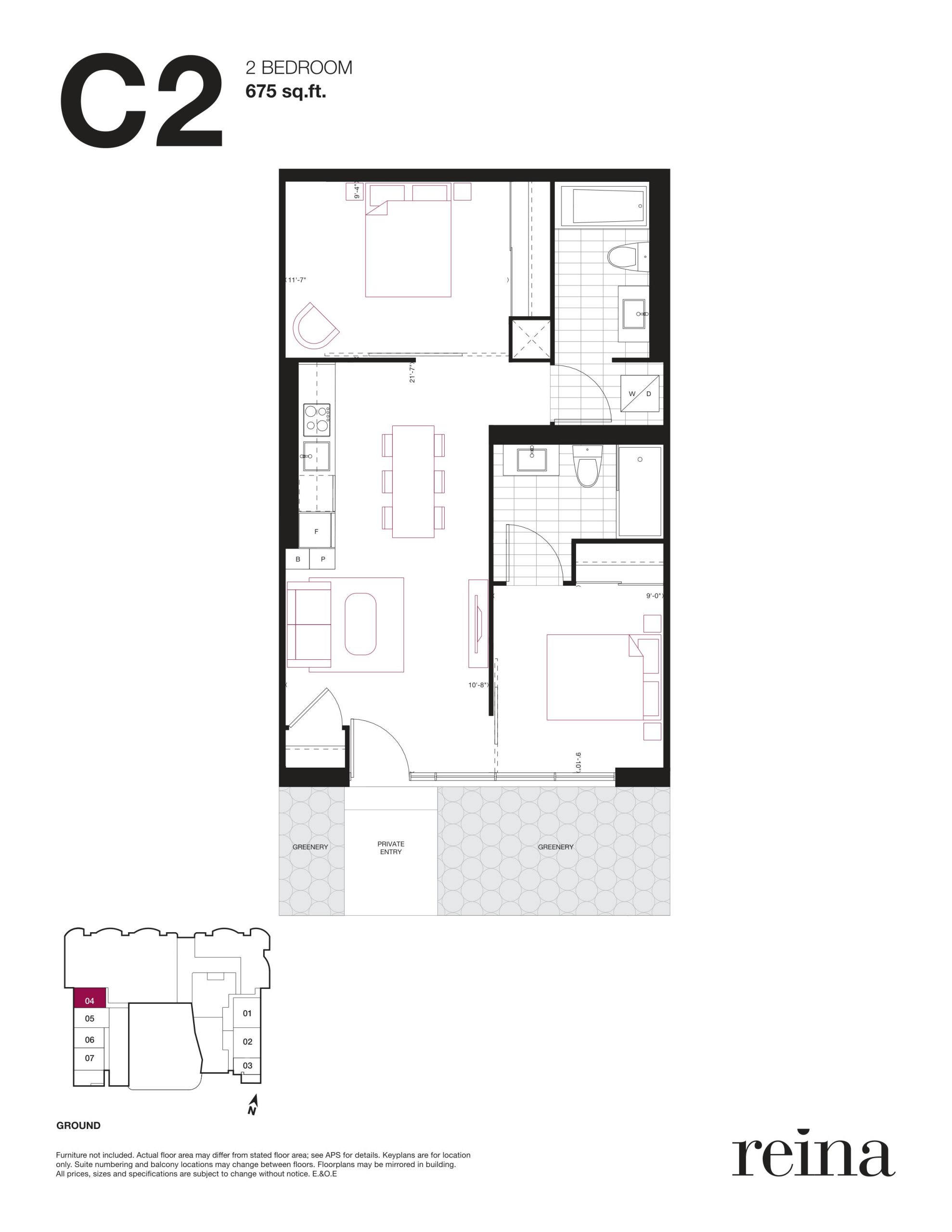 C2 floor plan