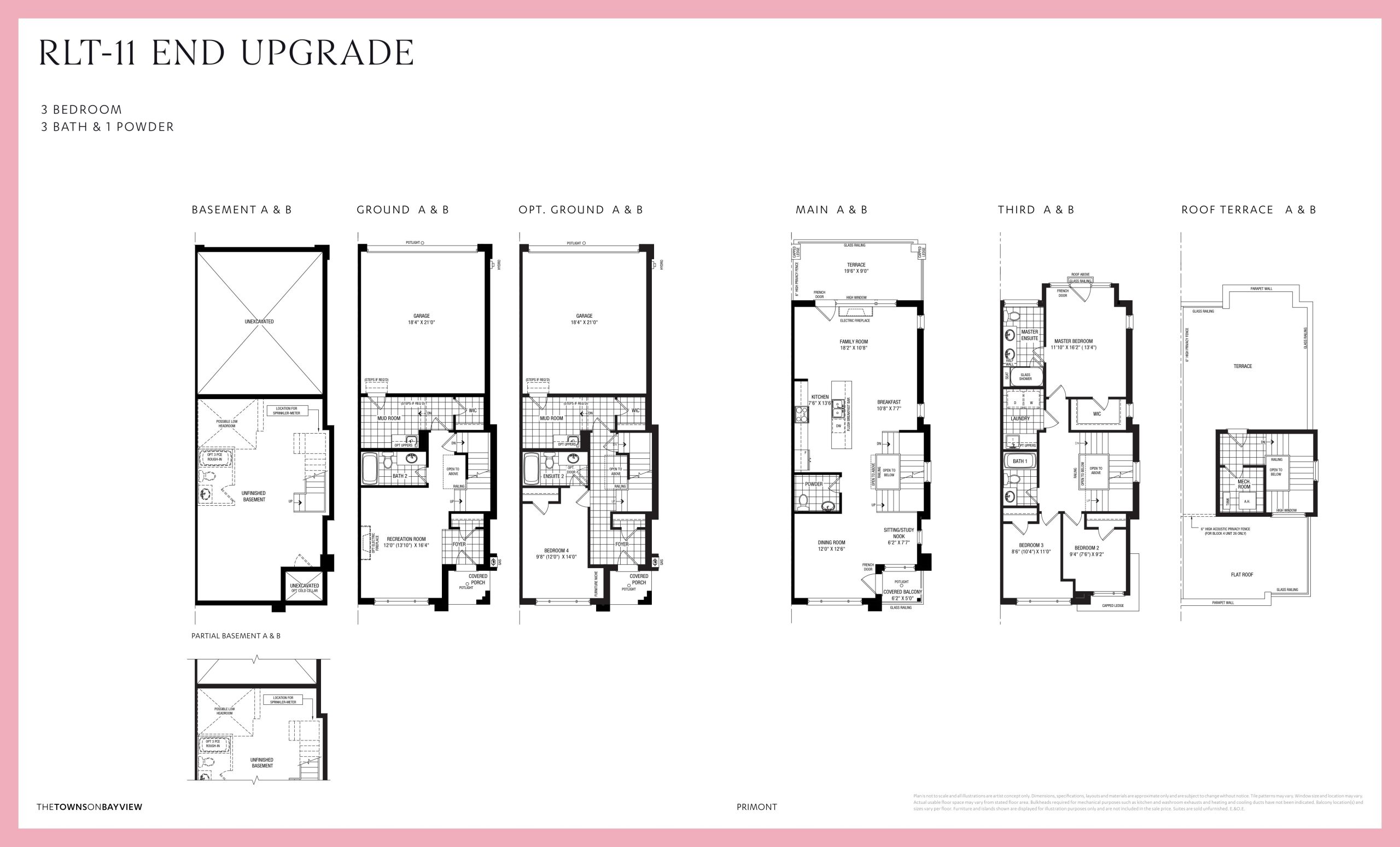 RLT 11 - End Upgrade floor plan