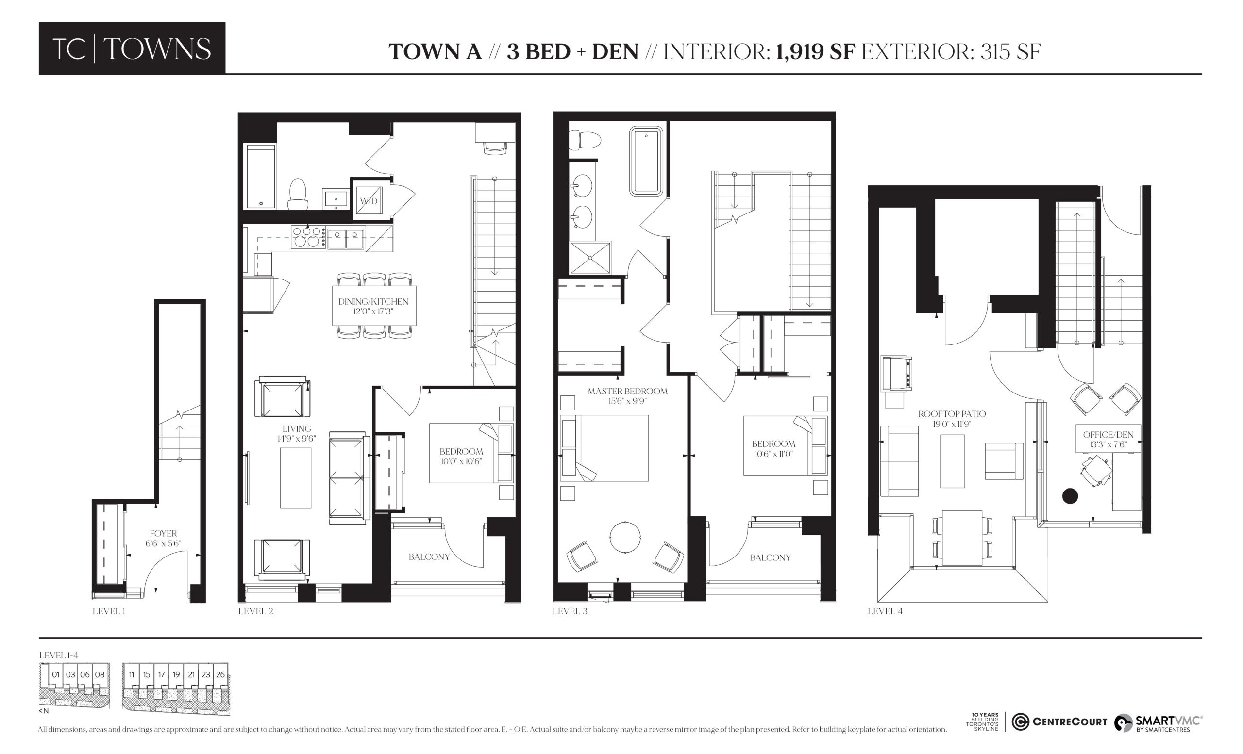 Town A floor plan