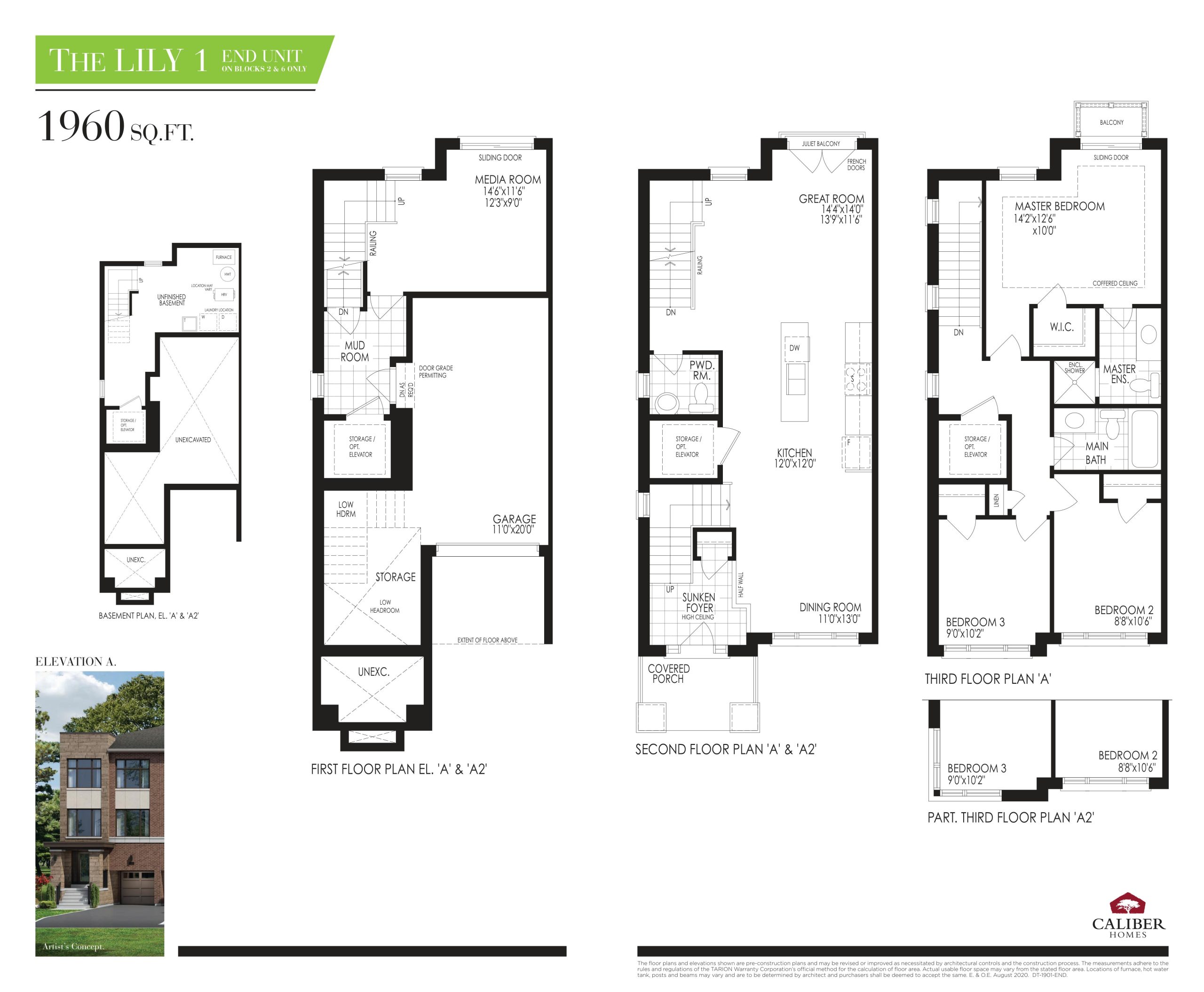 The Lily 1 floor plan