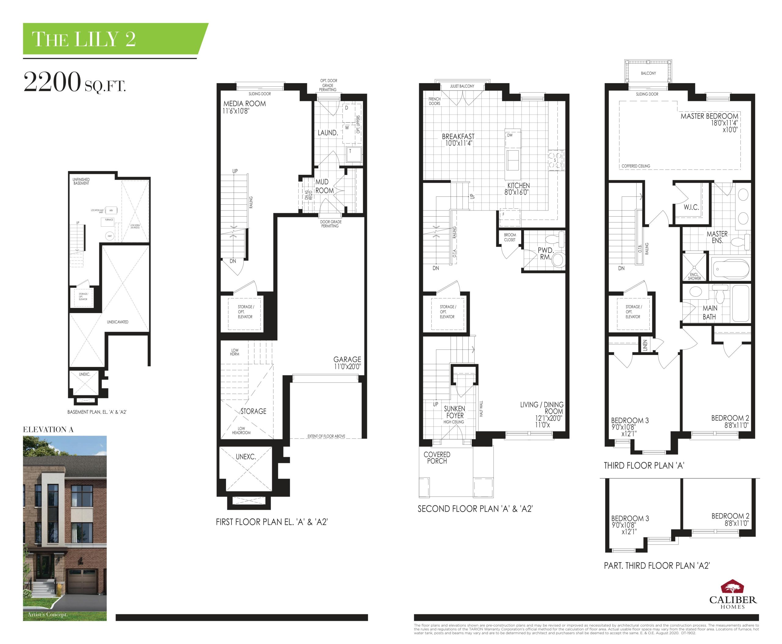 The Lily 2 floor plan