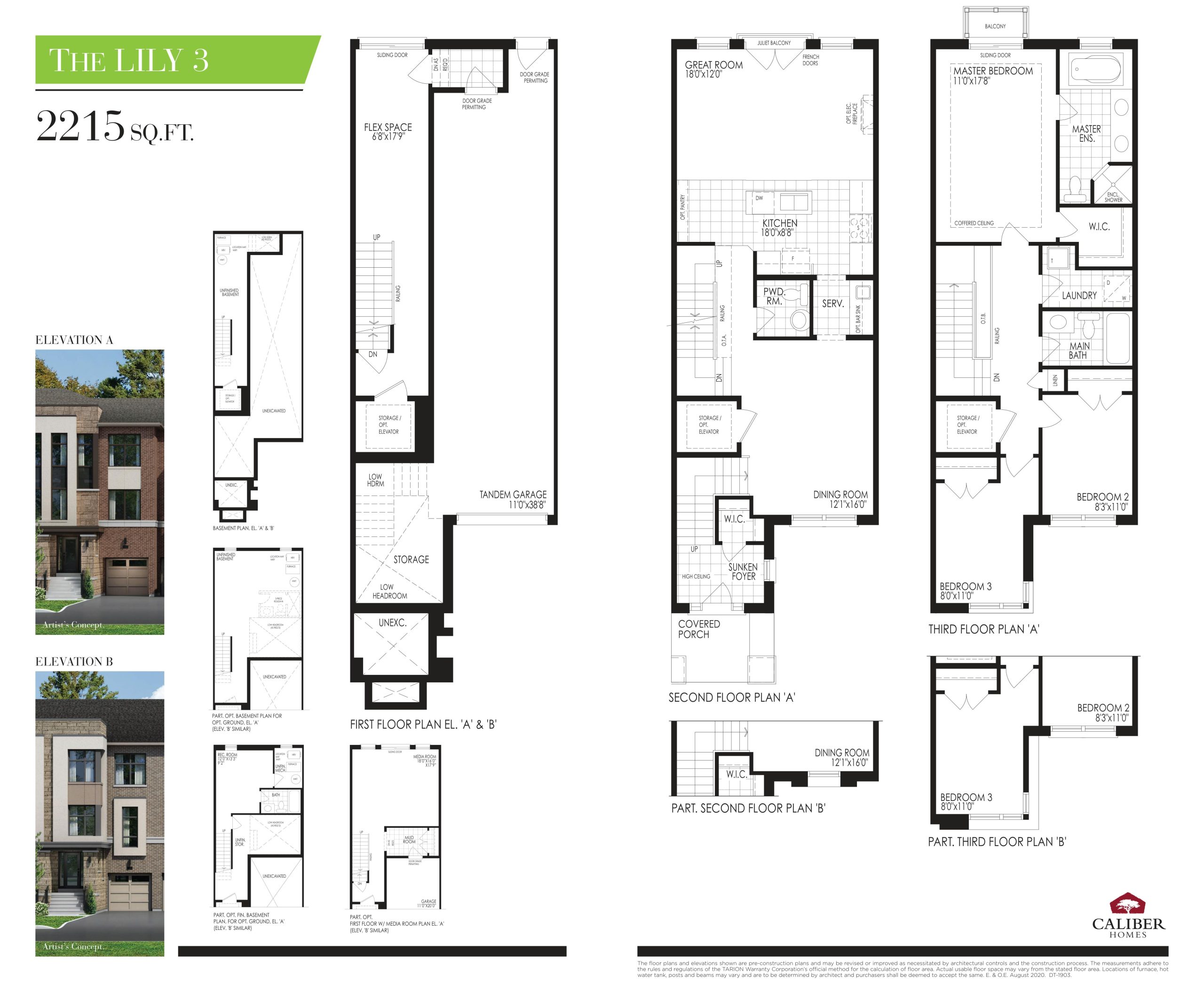 The Lily 3 floor plan