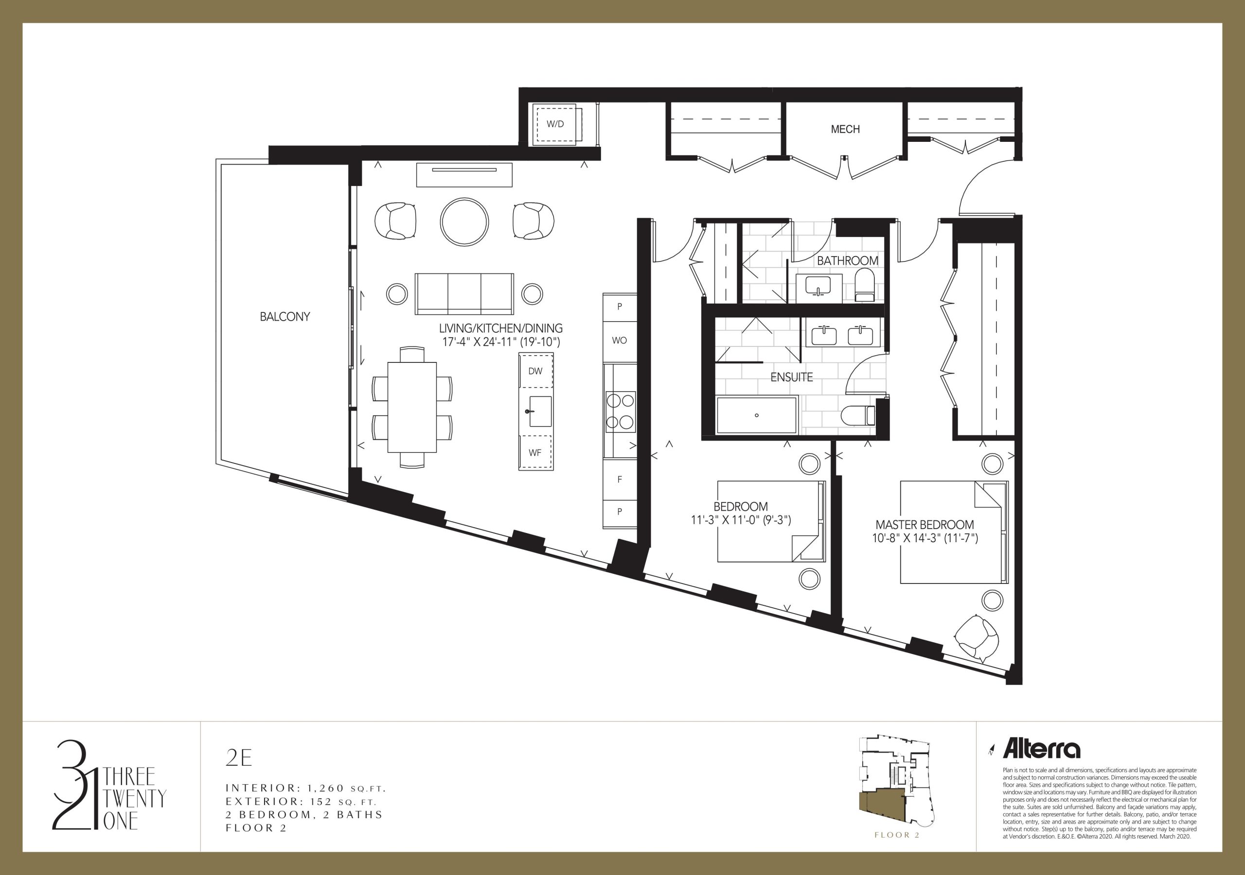 2E floor plan