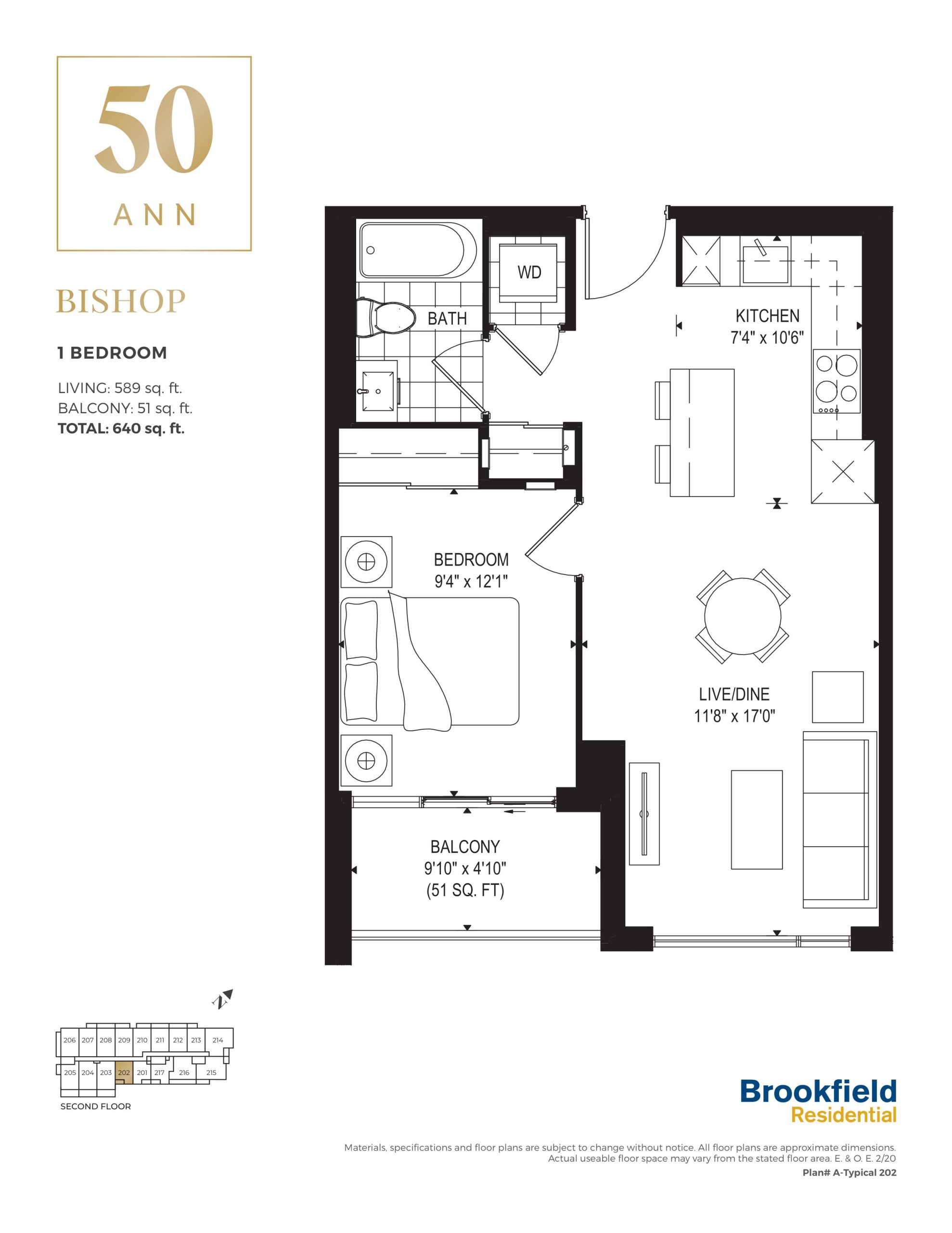 Bishop floor plan
