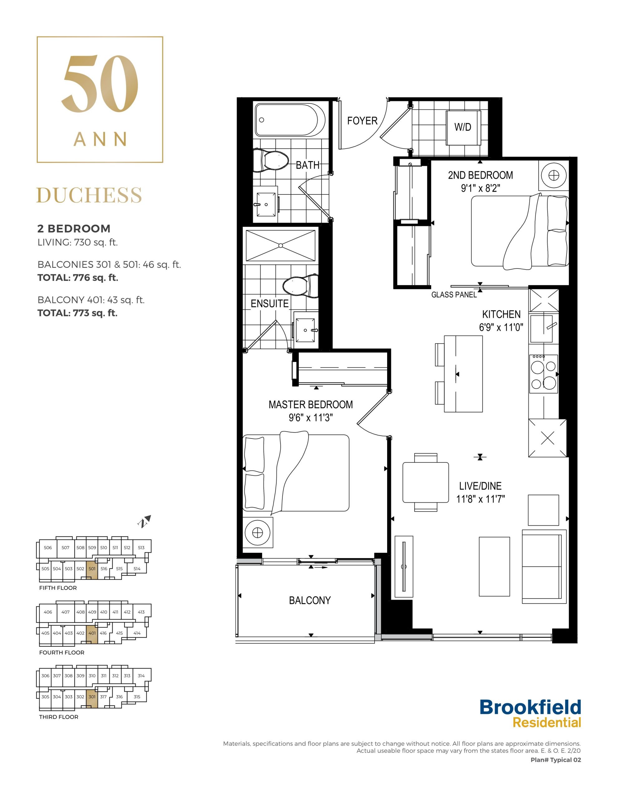 Duchess floor plan