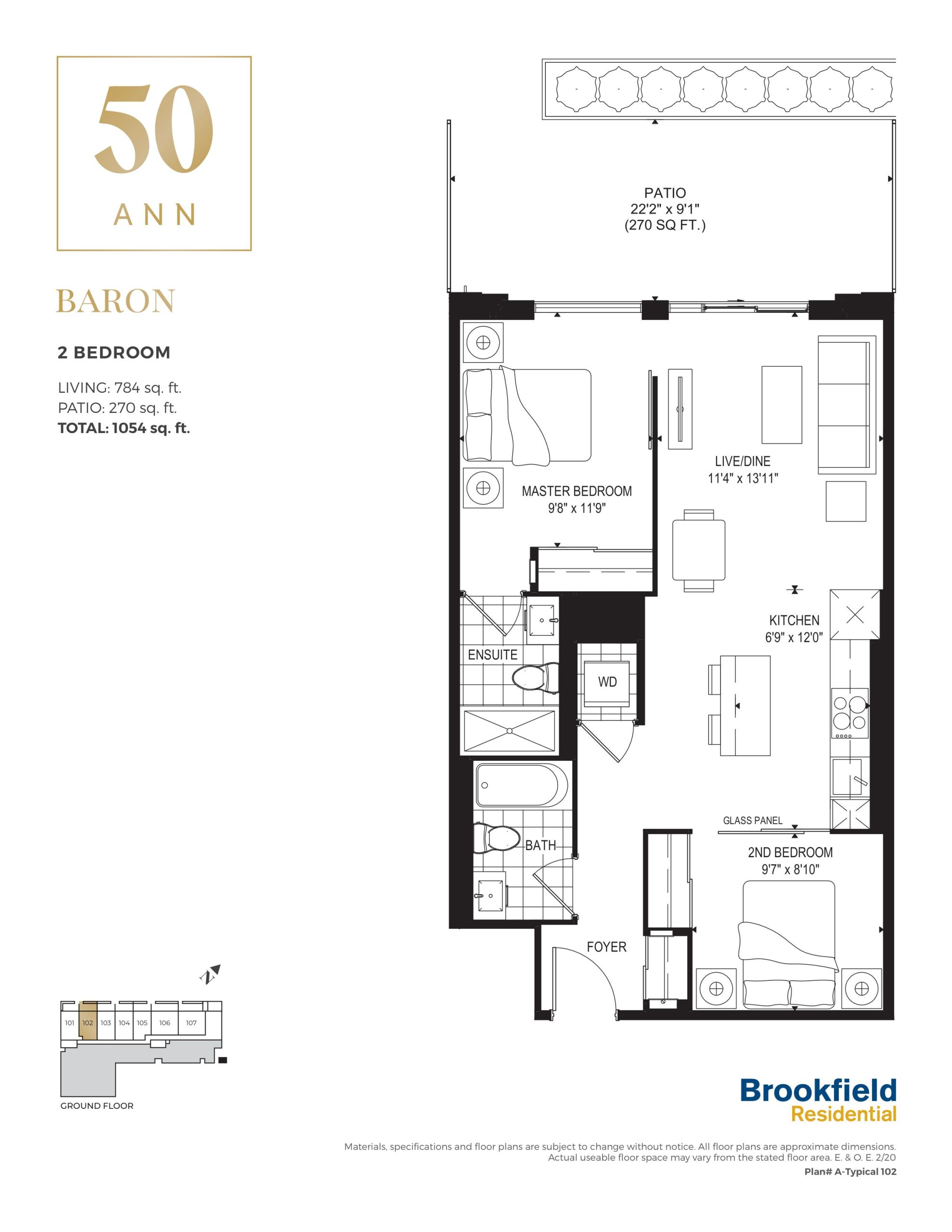 Baron floor plan
