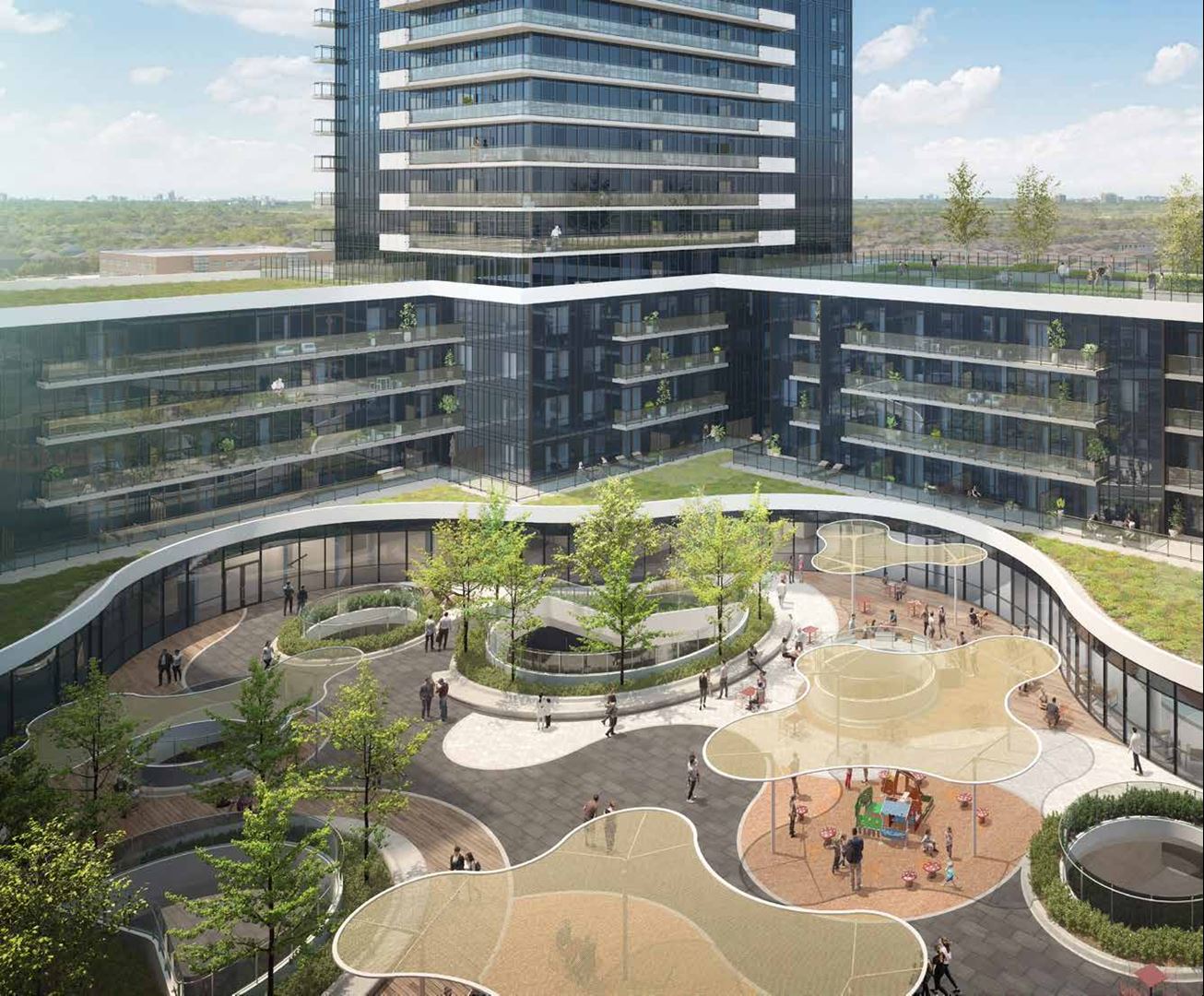 Canopy Towers in Mississauga — rendering 5