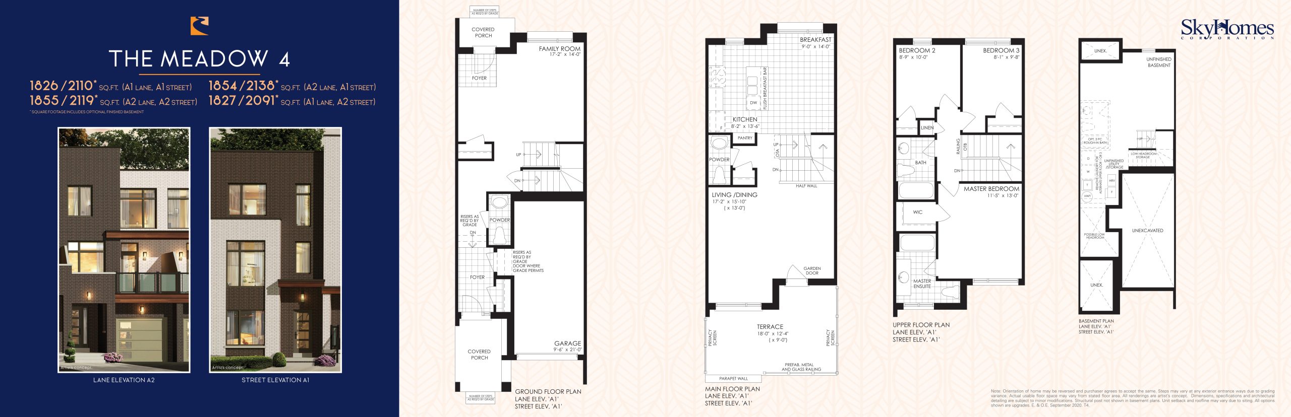 The Meadow 4 (2/2) floor plan
