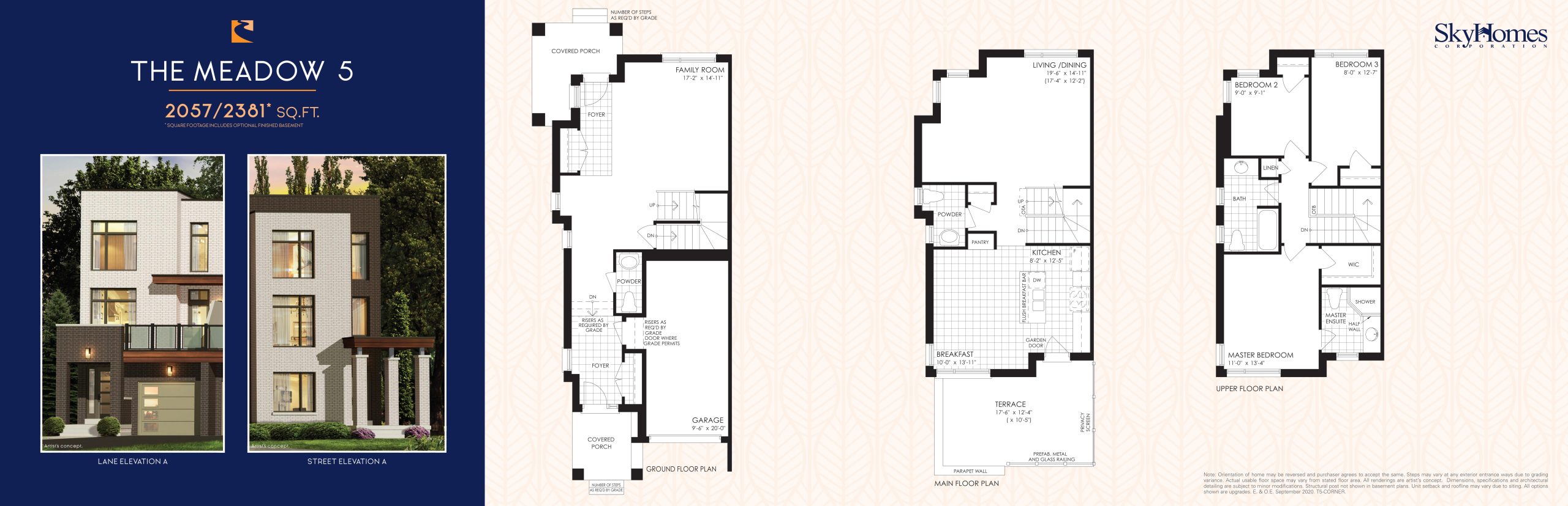 The Meadow 5 (1/2) floor plan