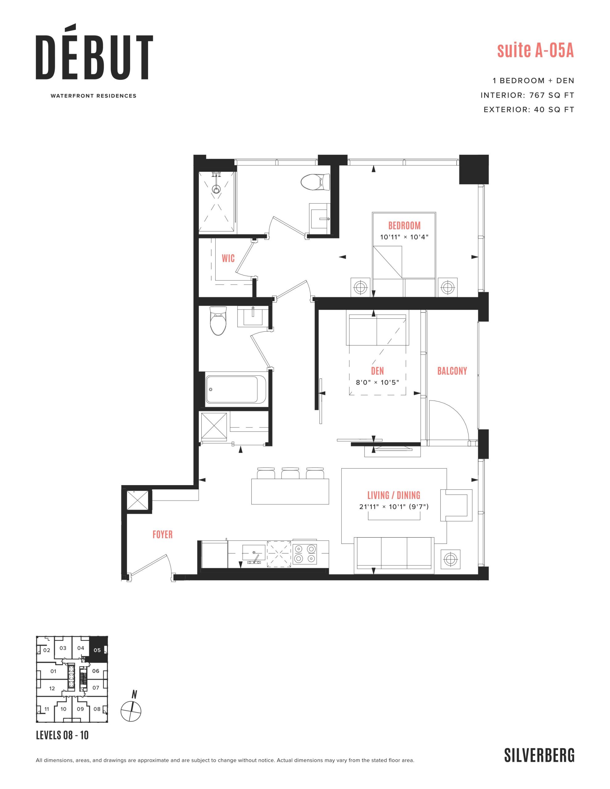 Suite A-05A floor plan