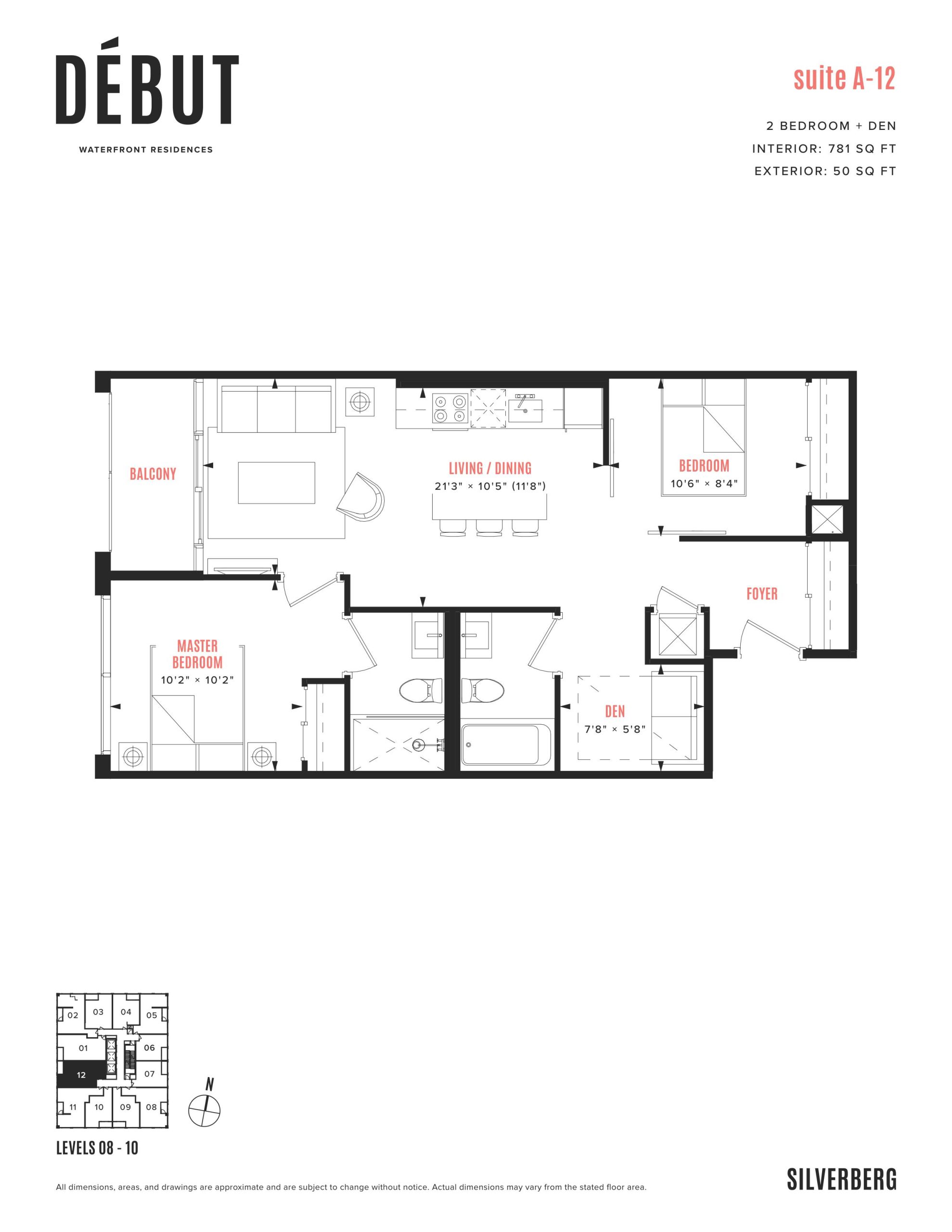 Suite A-12 floor plan