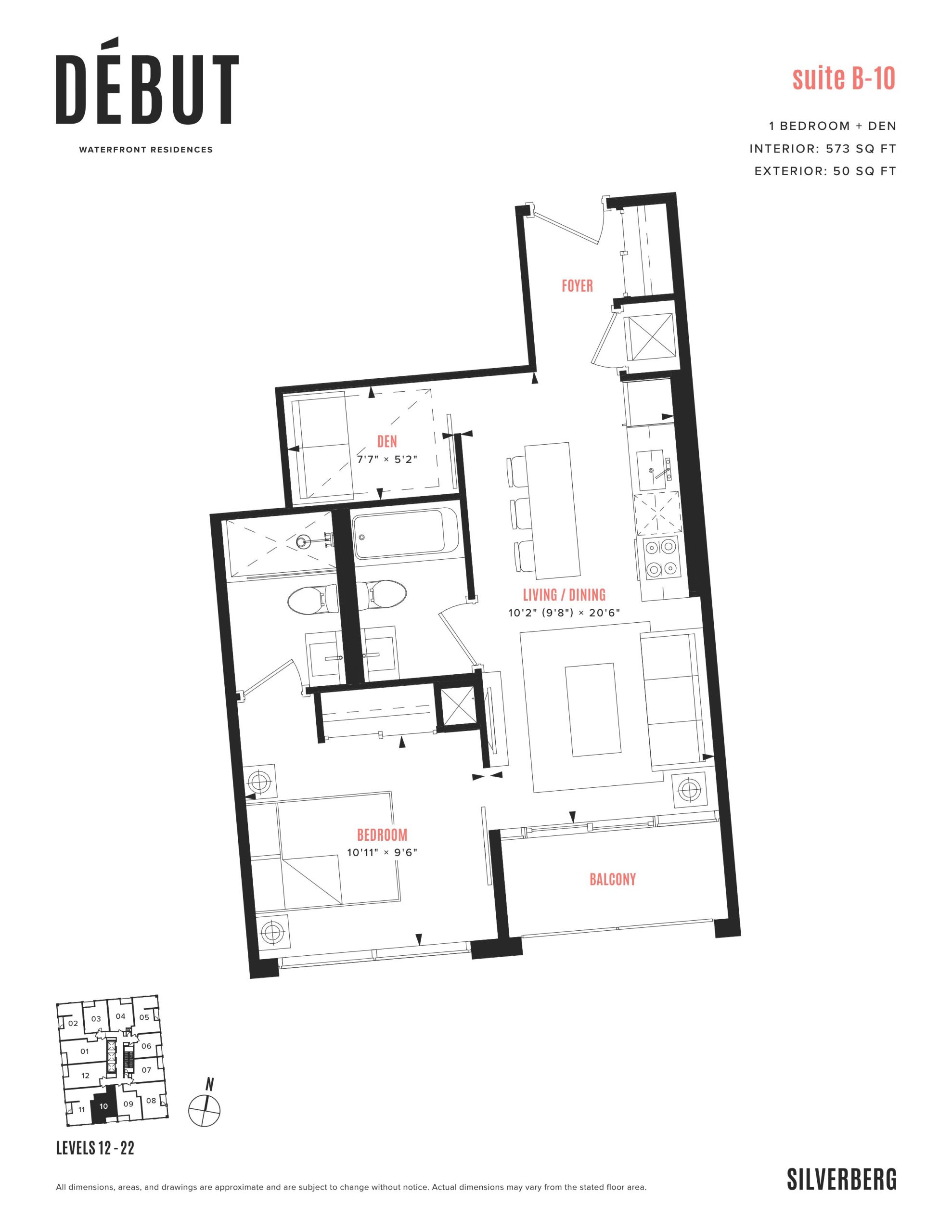 Suite B-10 floor plan