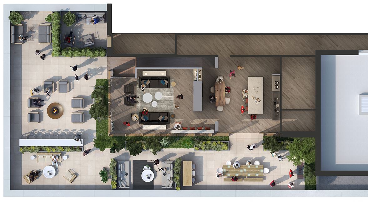 East City in Peterborough — rendering 9
