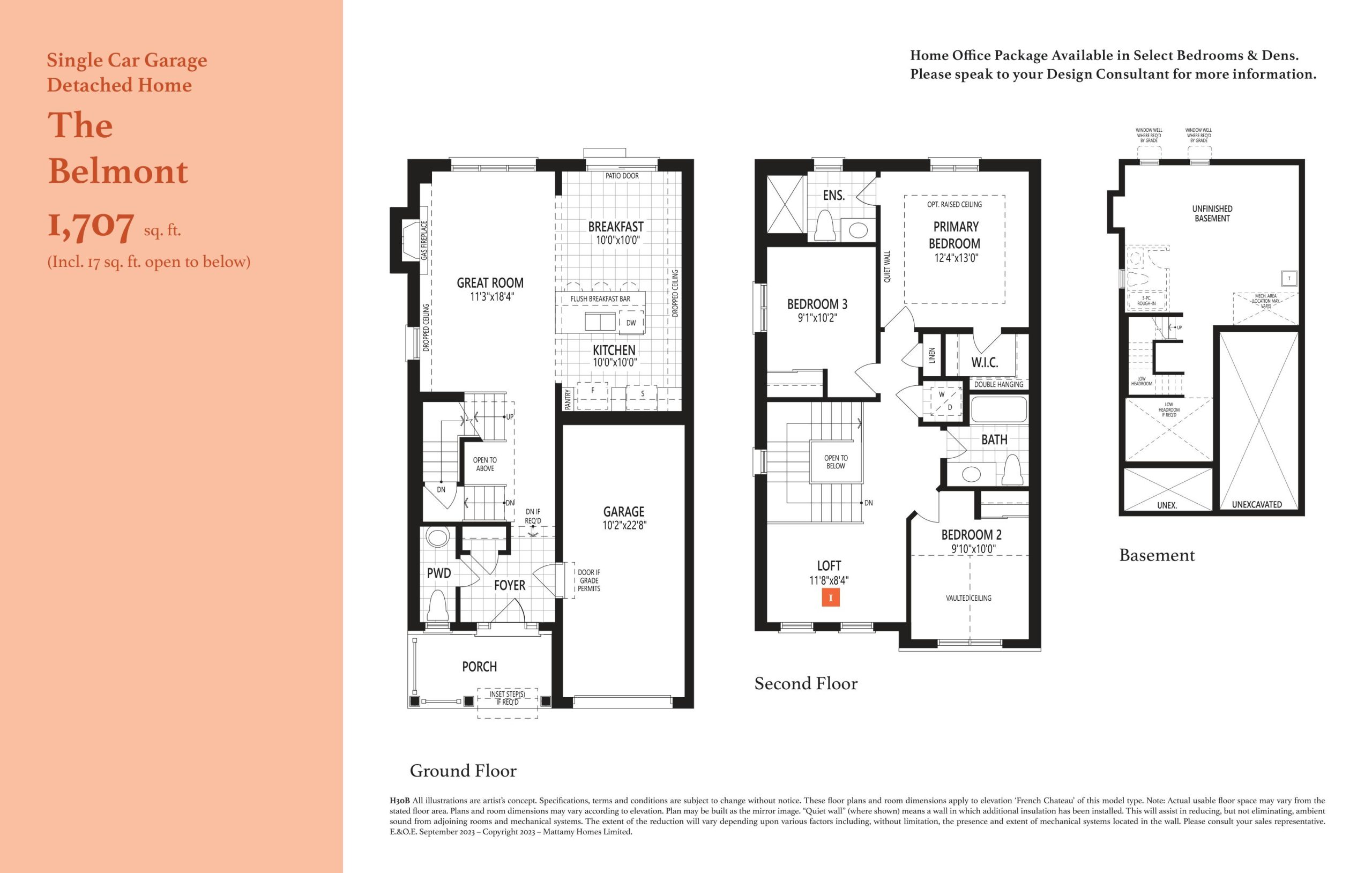 The Belmont floor plan
