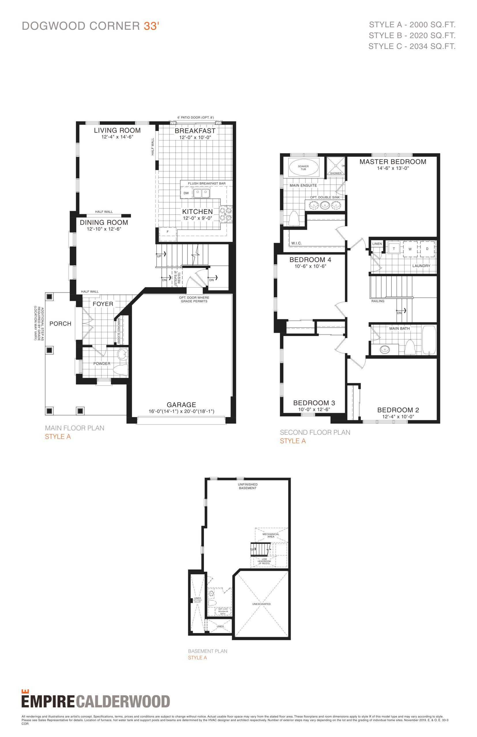 Dogwood Corner floor plan