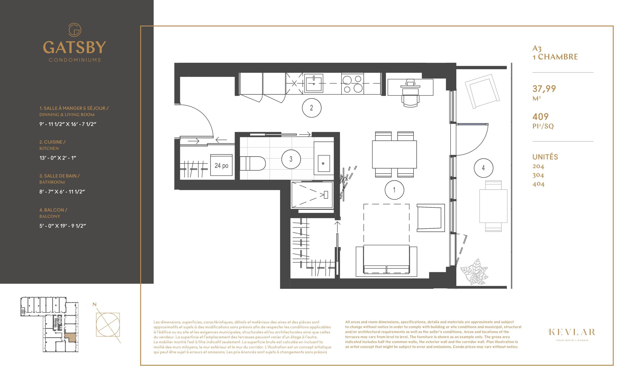 A3 floor plan