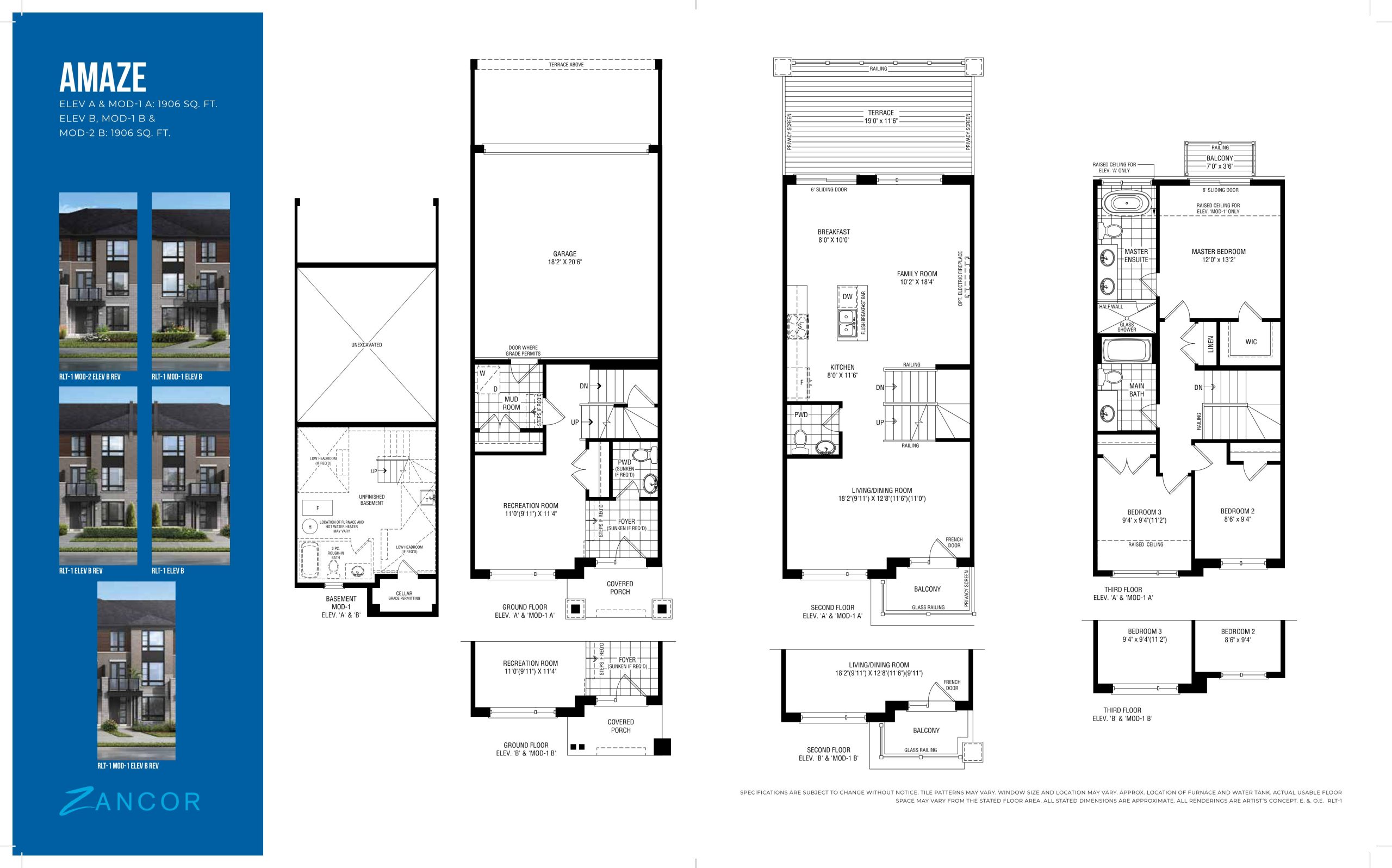 Amaze floor plan