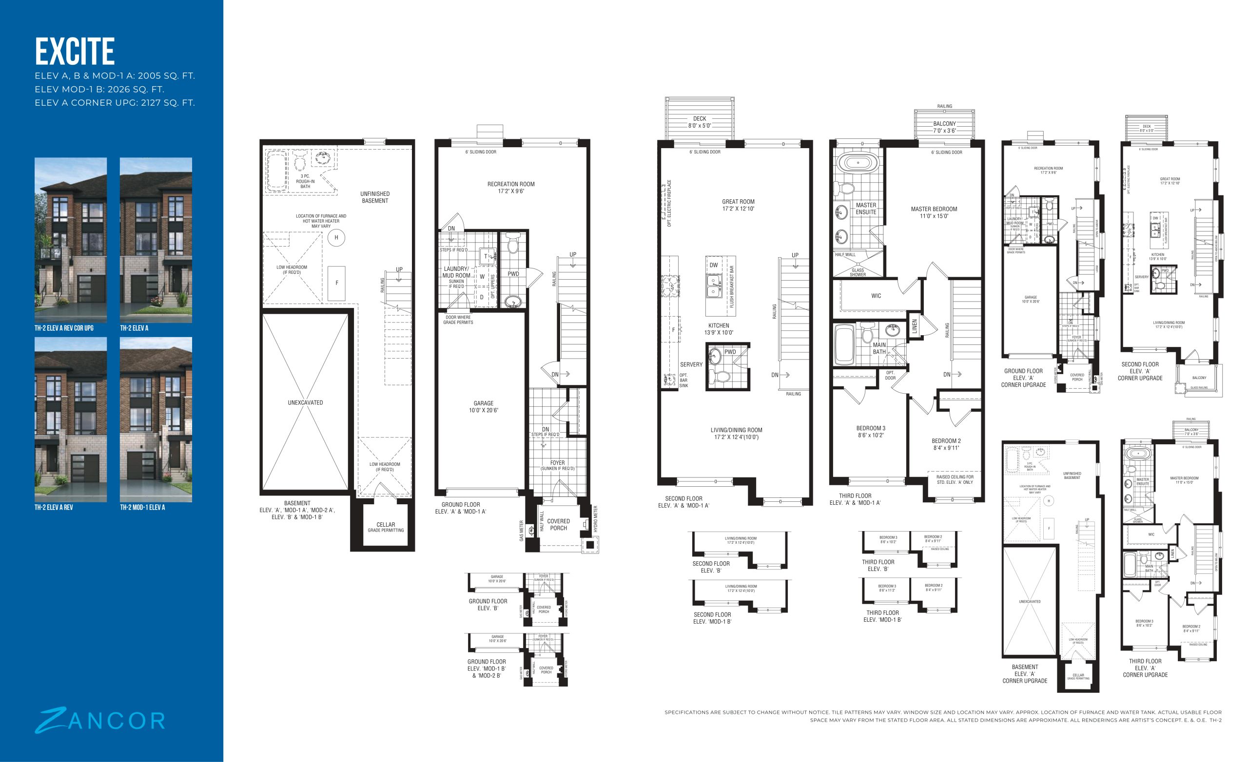 Excite floor plan