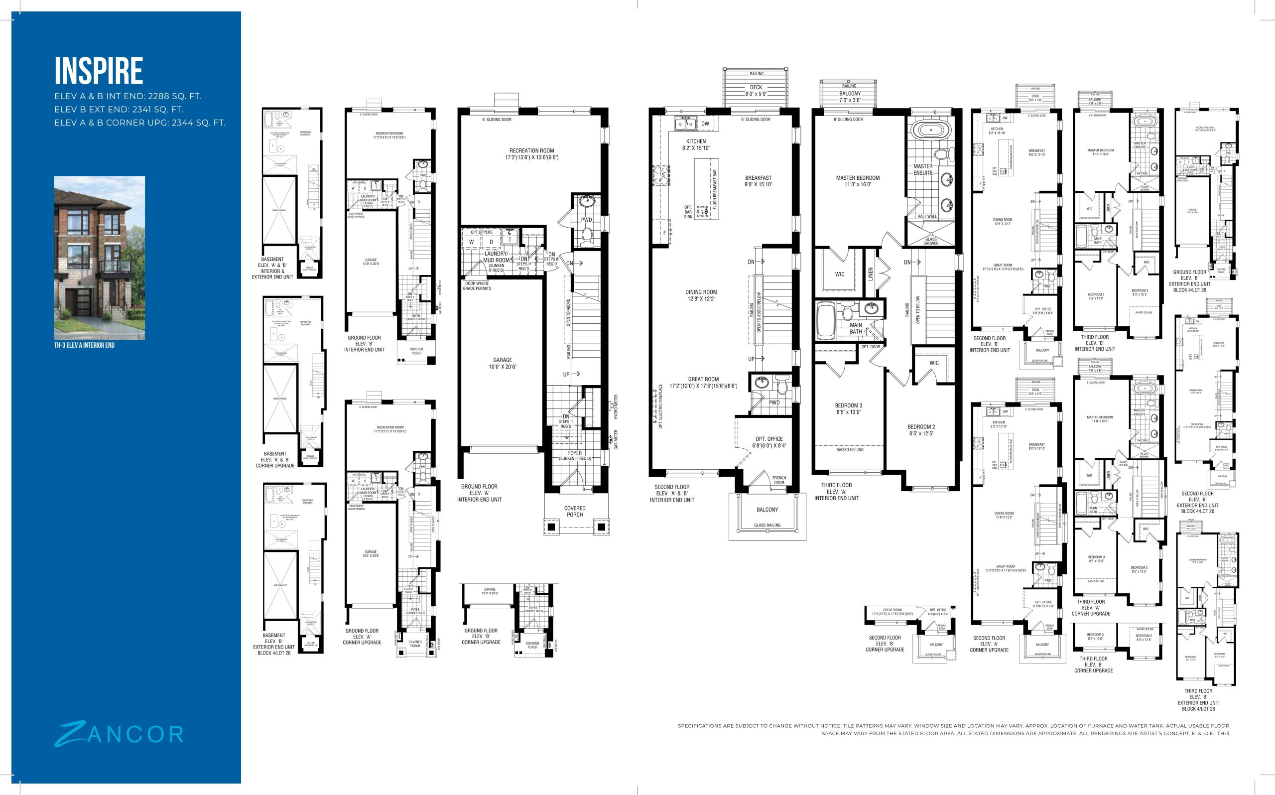 Inspire floor plan