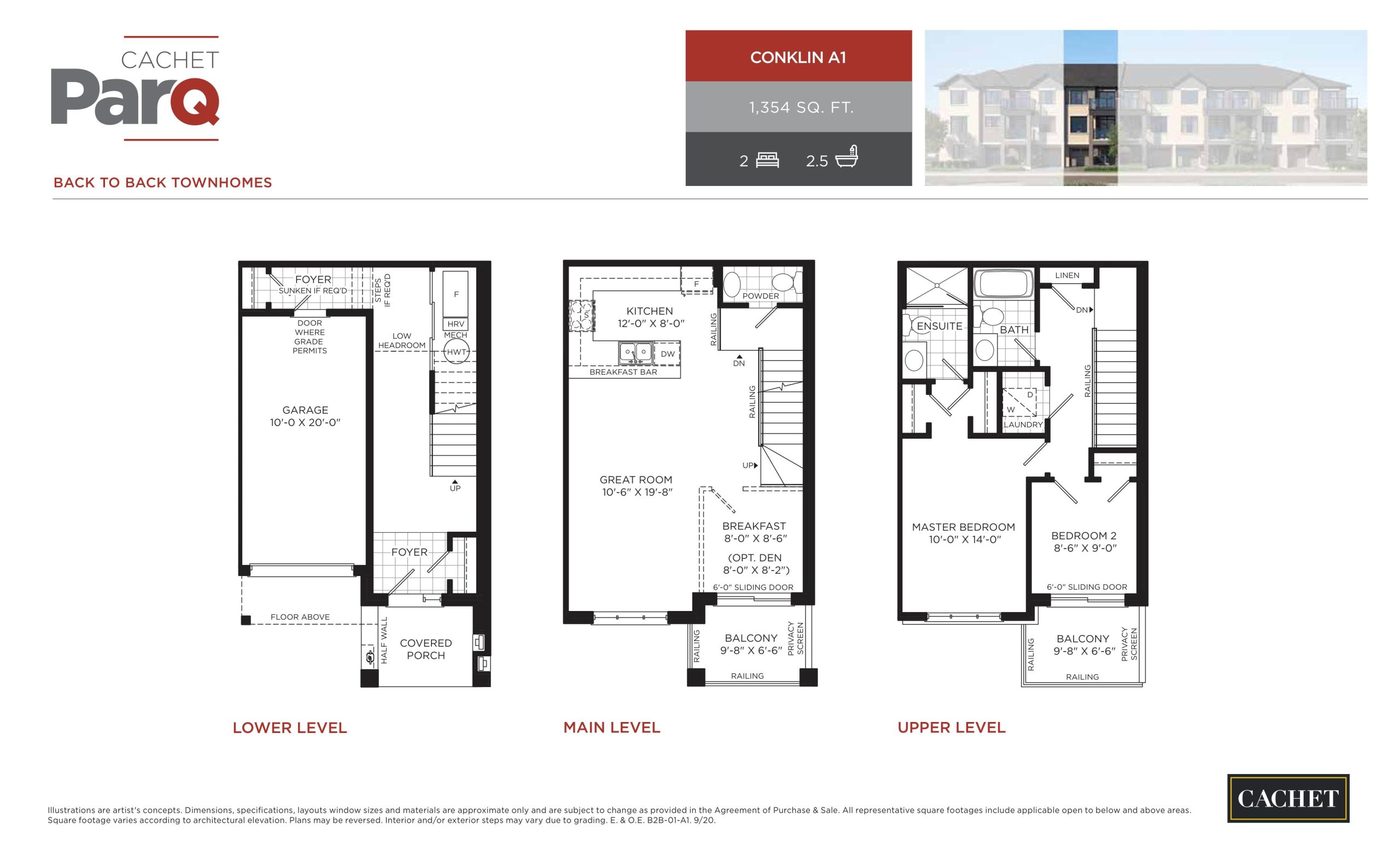 Conklin A1 floor plan