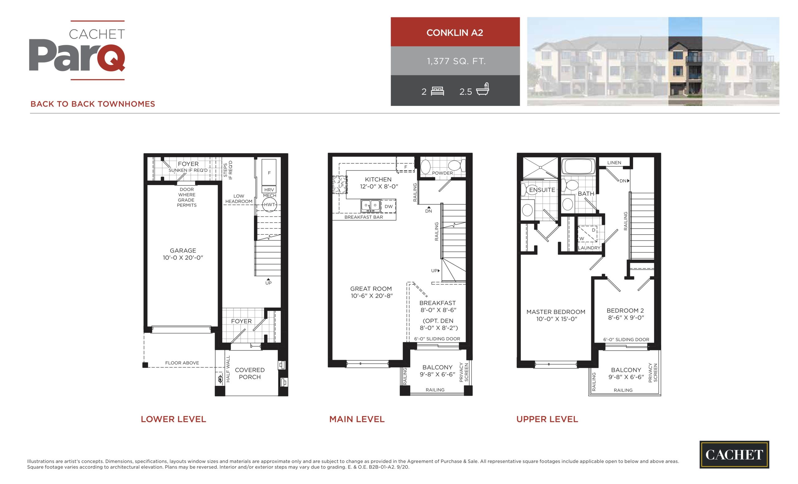Conklin A2 floor plan
