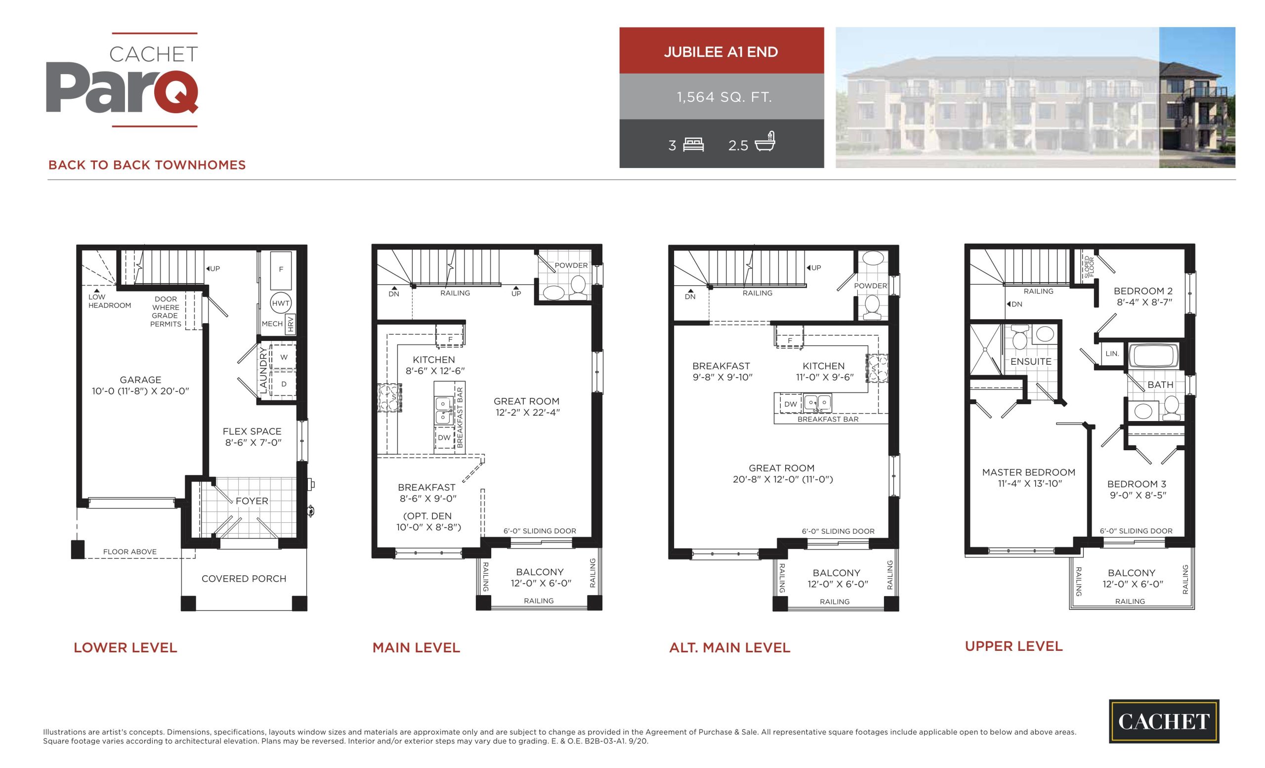 Jubilee A1 End floor plan