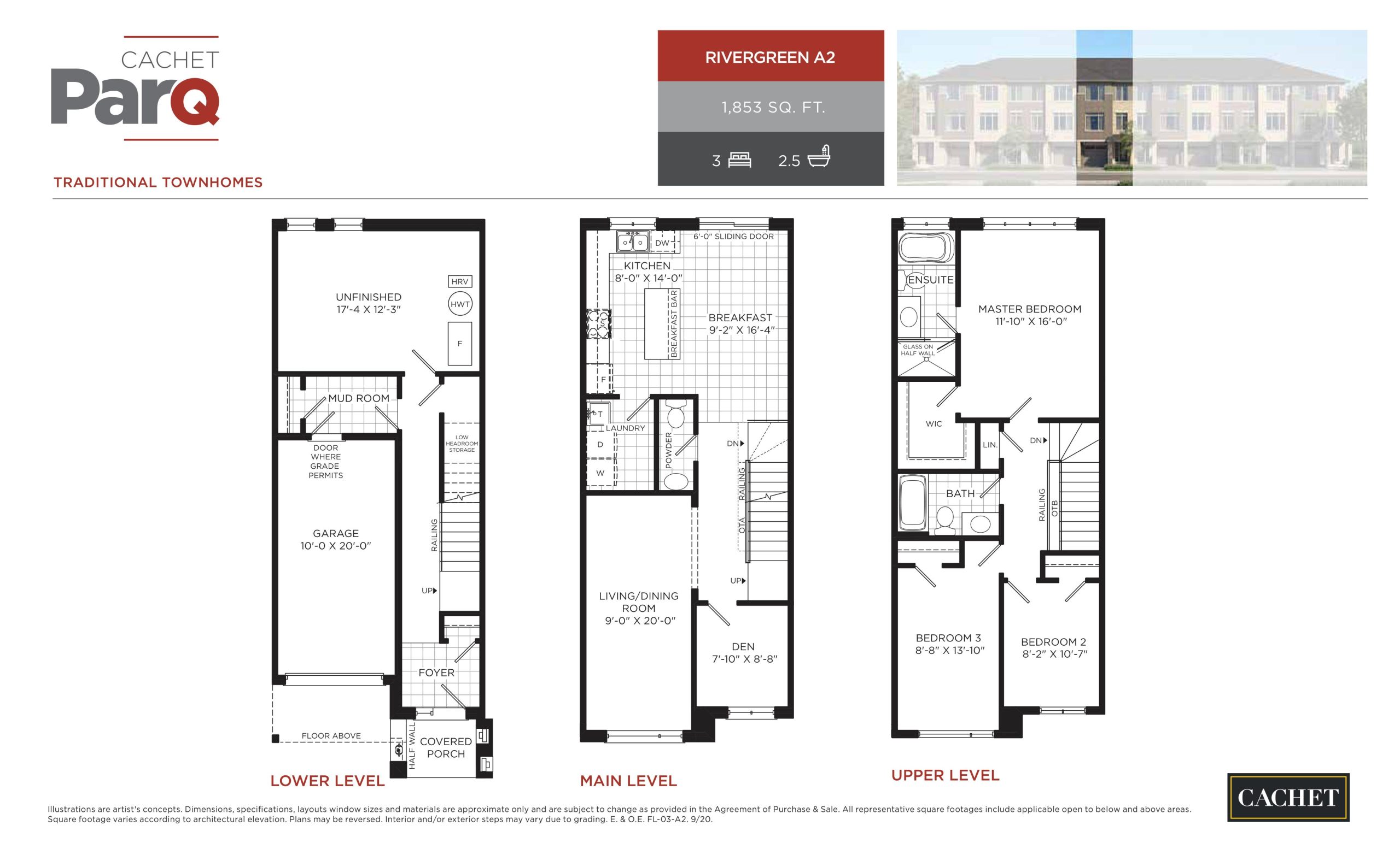 Rivergreen A2 floor plan