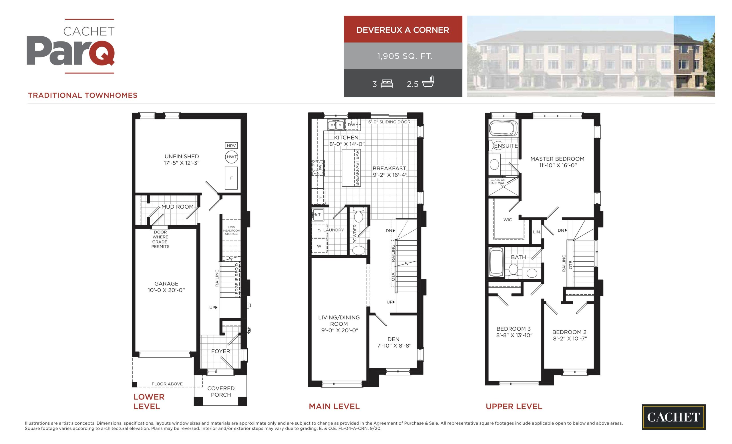 Devereux A Corner floor plan