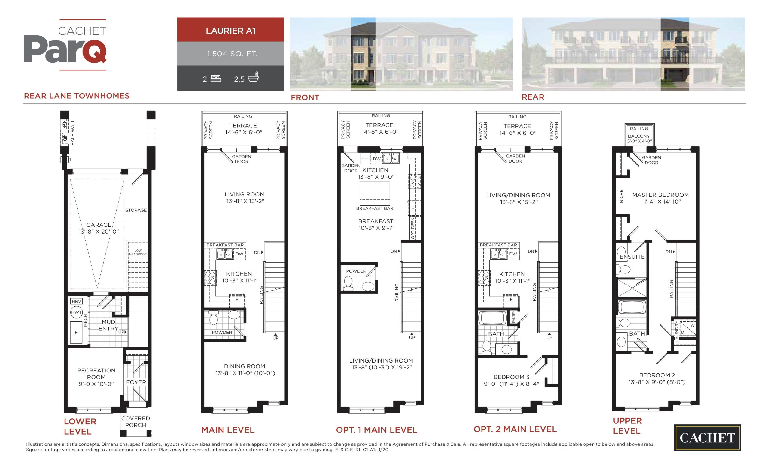 Laurier A1 floor plan