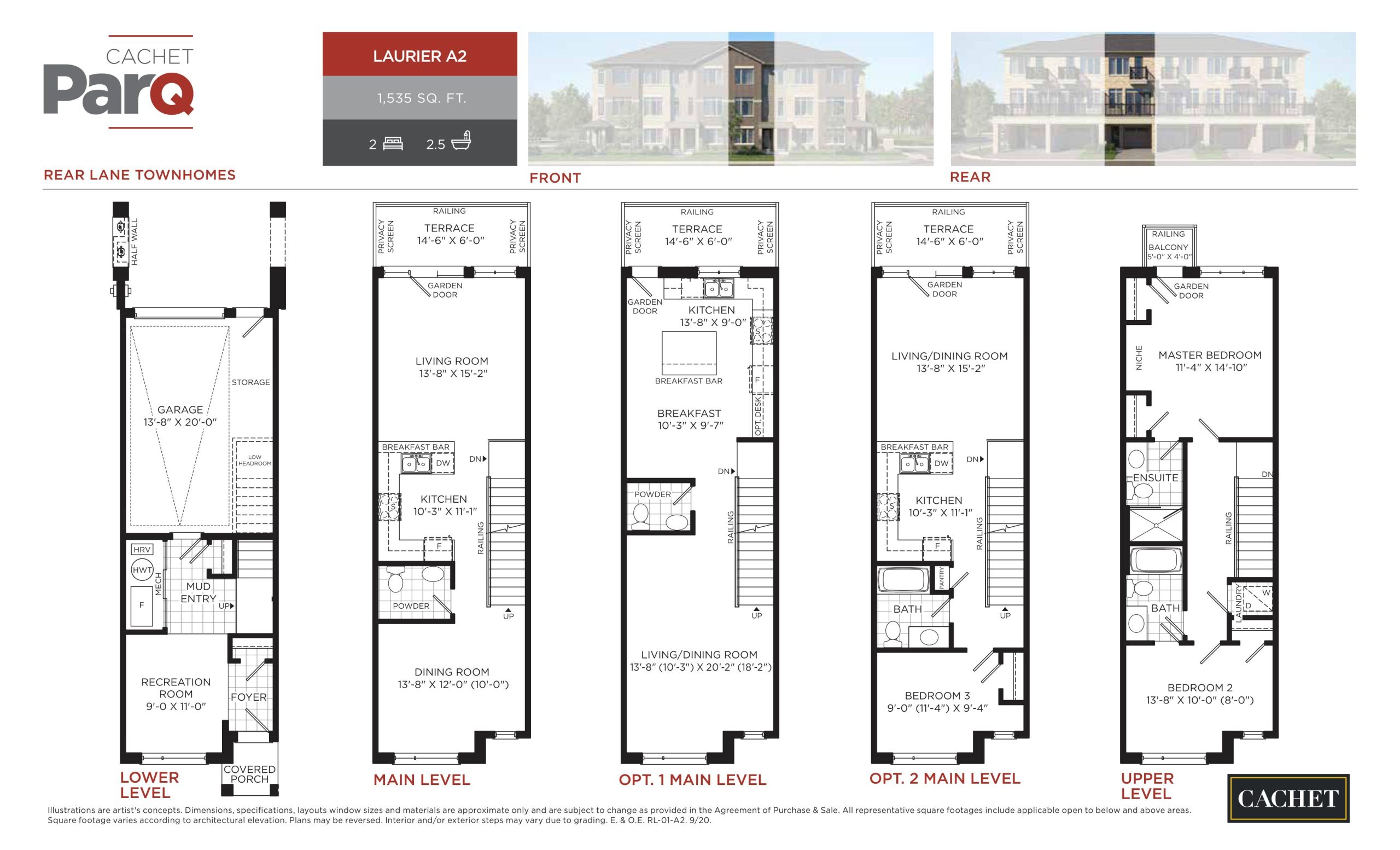 Laurier A2 floor plan