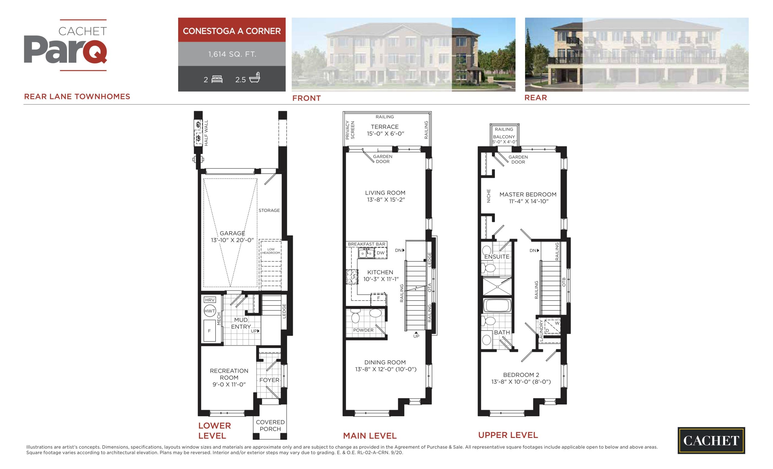 Conestoga A Corner floor plan