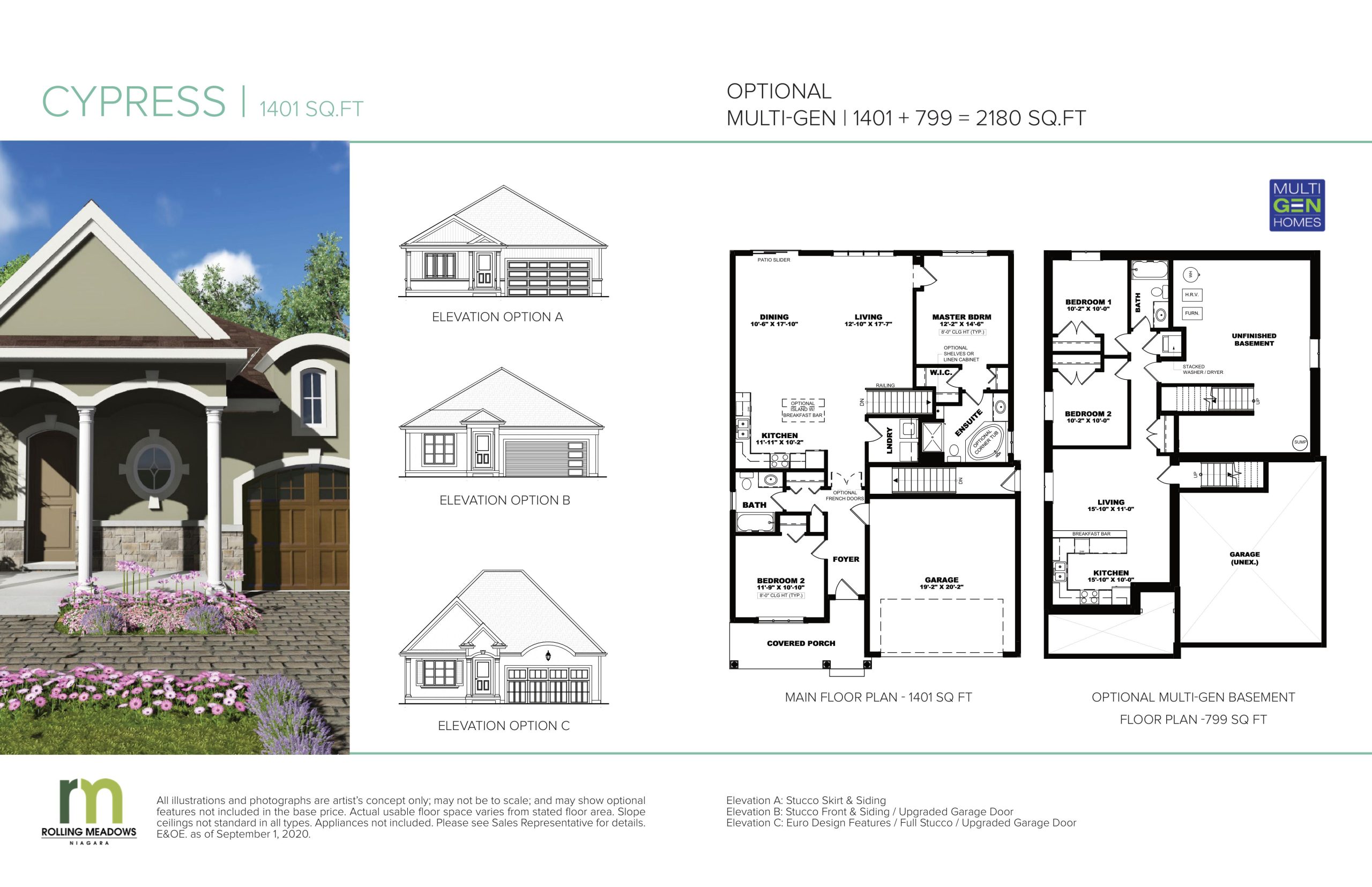 Cypress floor plan