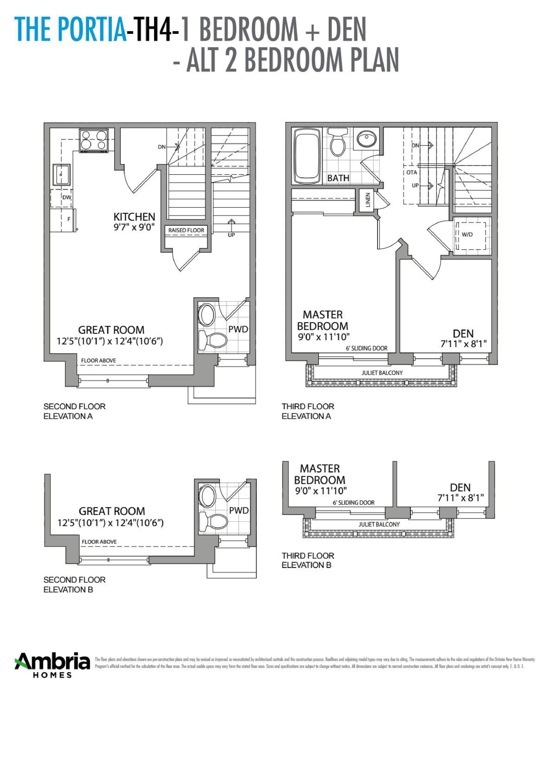 The Portia (1/2) floor plan