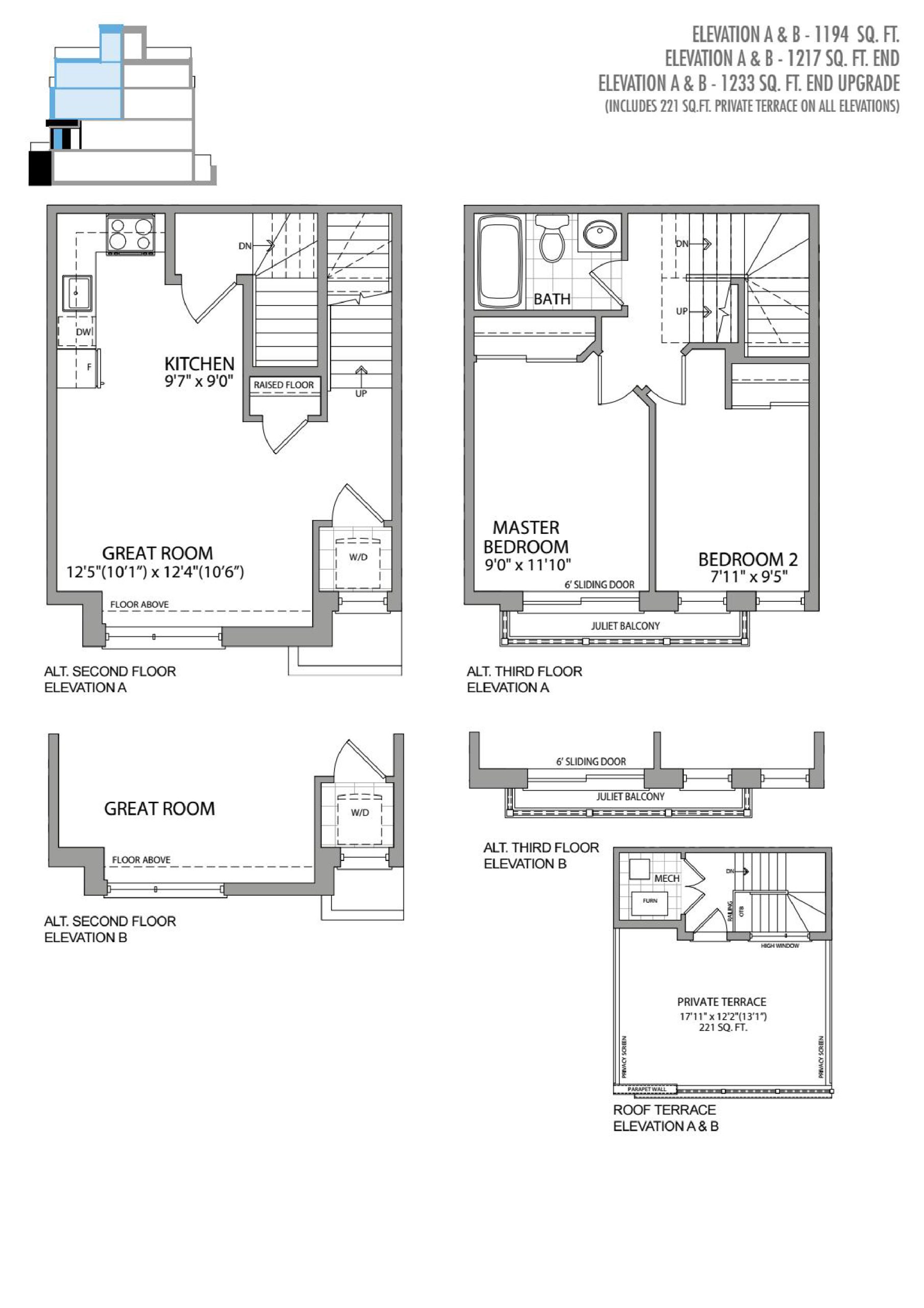 The Portia (2/2) floor plan