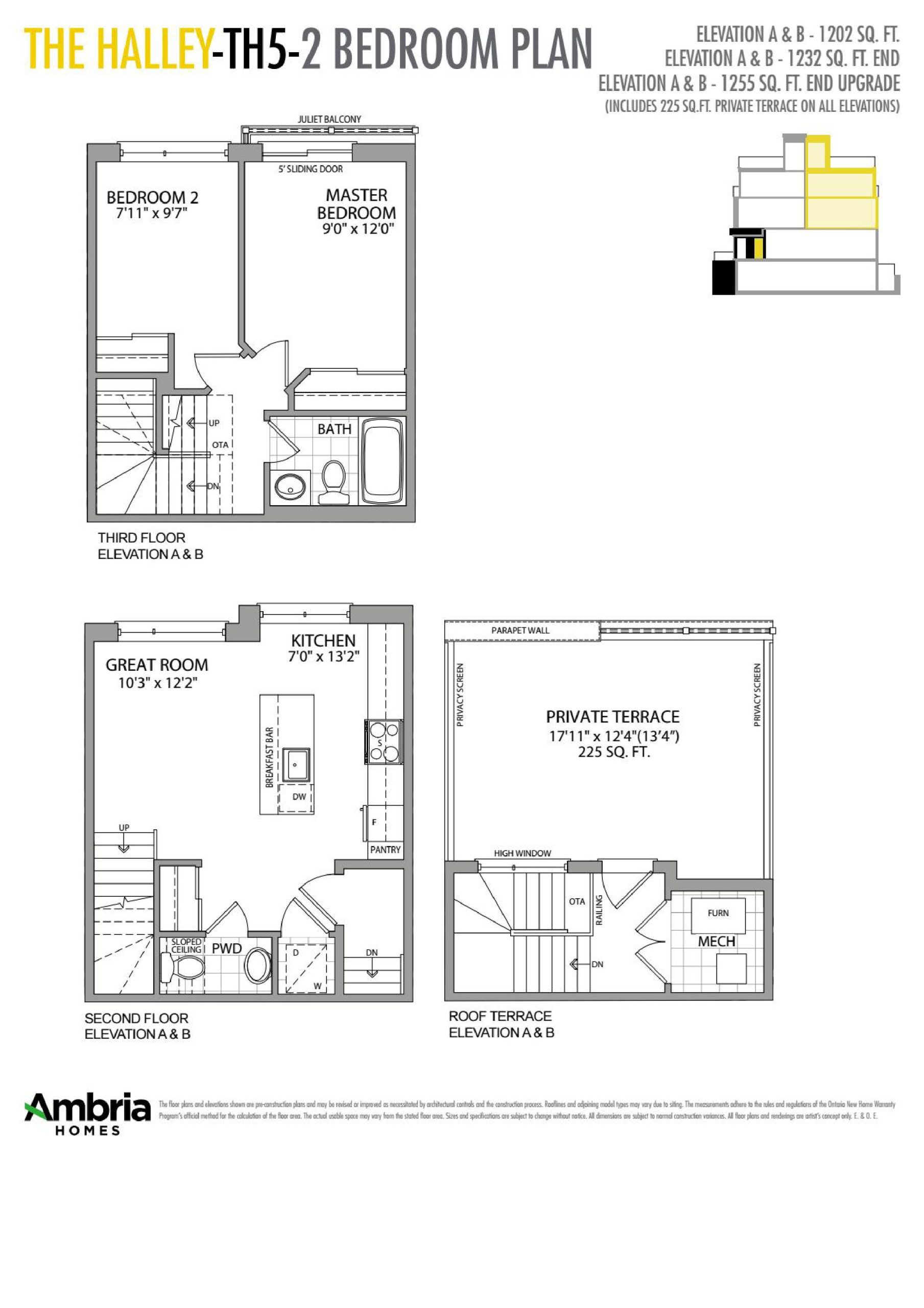 The Halley floor plan