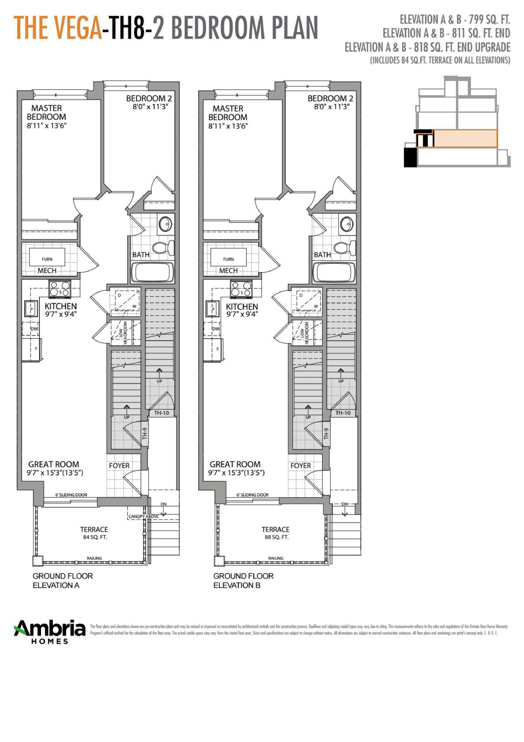 The Vega floor plan